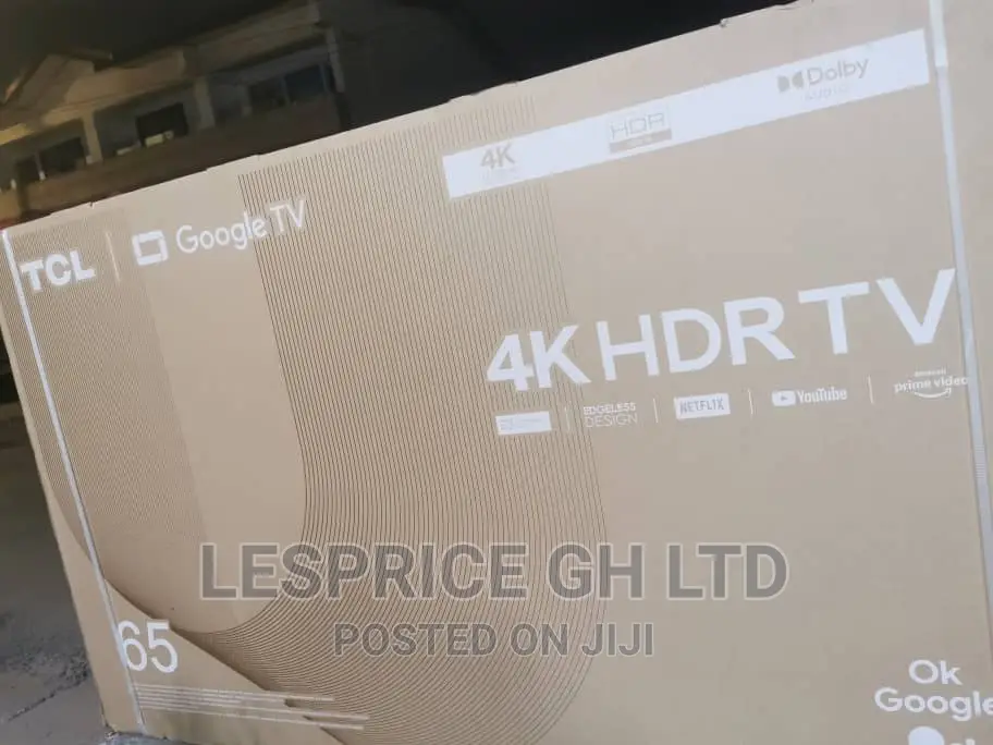 Get Original ~TCL 65” Smart Android Digital TV