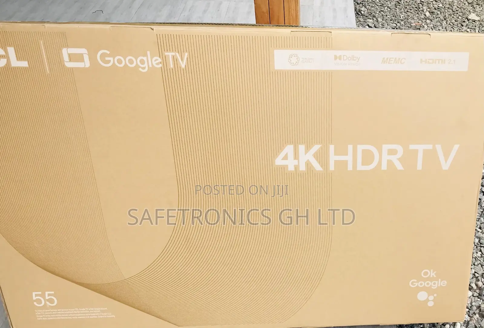Led Smart TCL Crystal P635 55 Inches HDR Tv