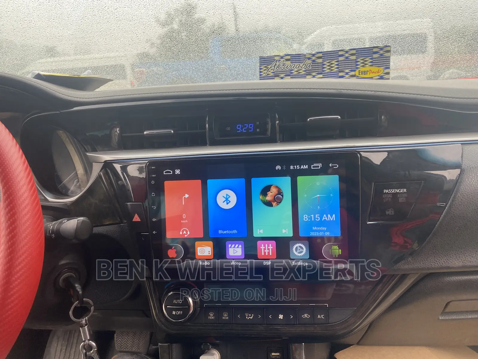 Toyota Corolla Android Screen 2014-17,