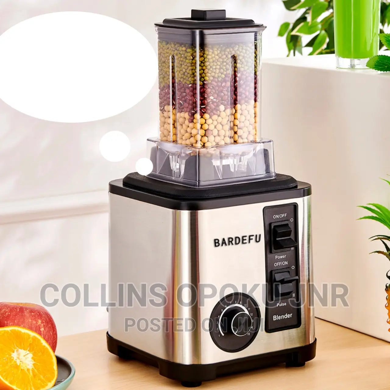 Bardefu 2-in-1commercial Blender