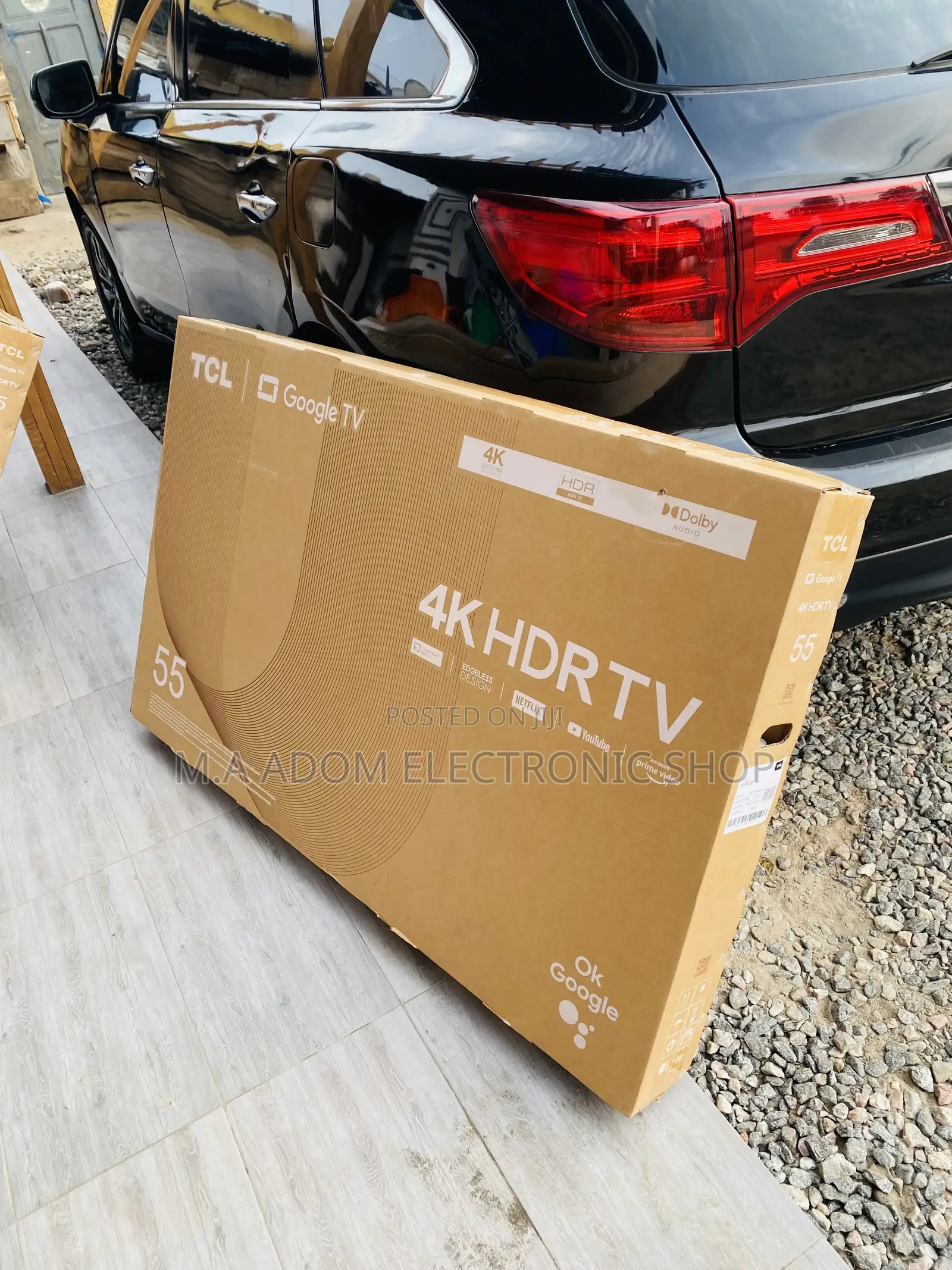 Brand New TCL 55 Inch HDR Smart Google Tv(55P735)