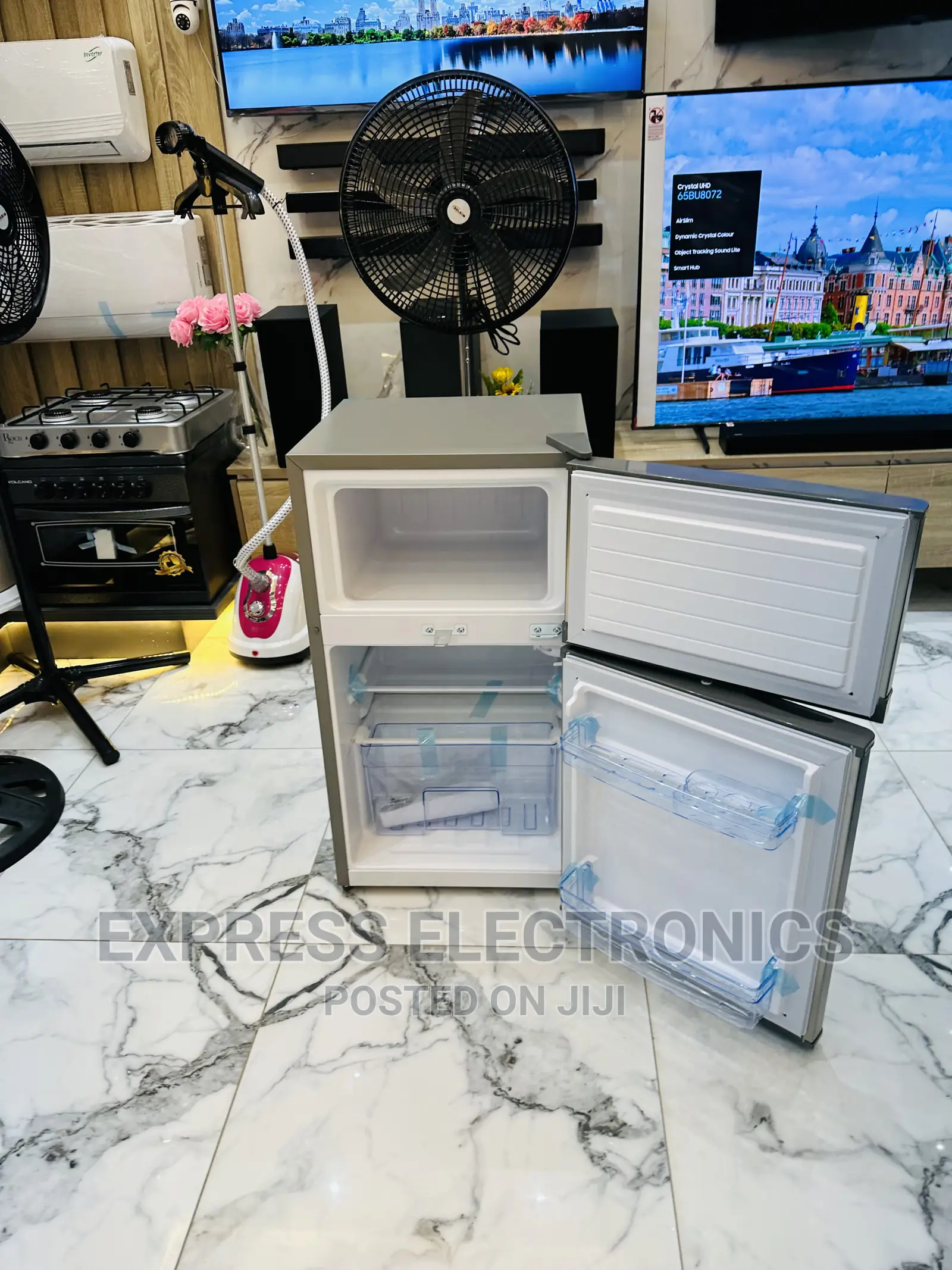 Super Fast Chilling Table Top Double Door Fridge Pearl 10T