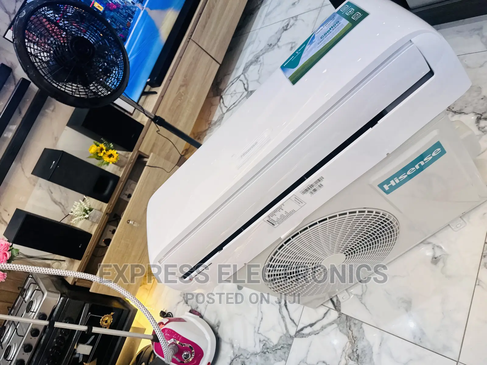 2.5hp Split R410 Gas AC Hisense White Low Heat