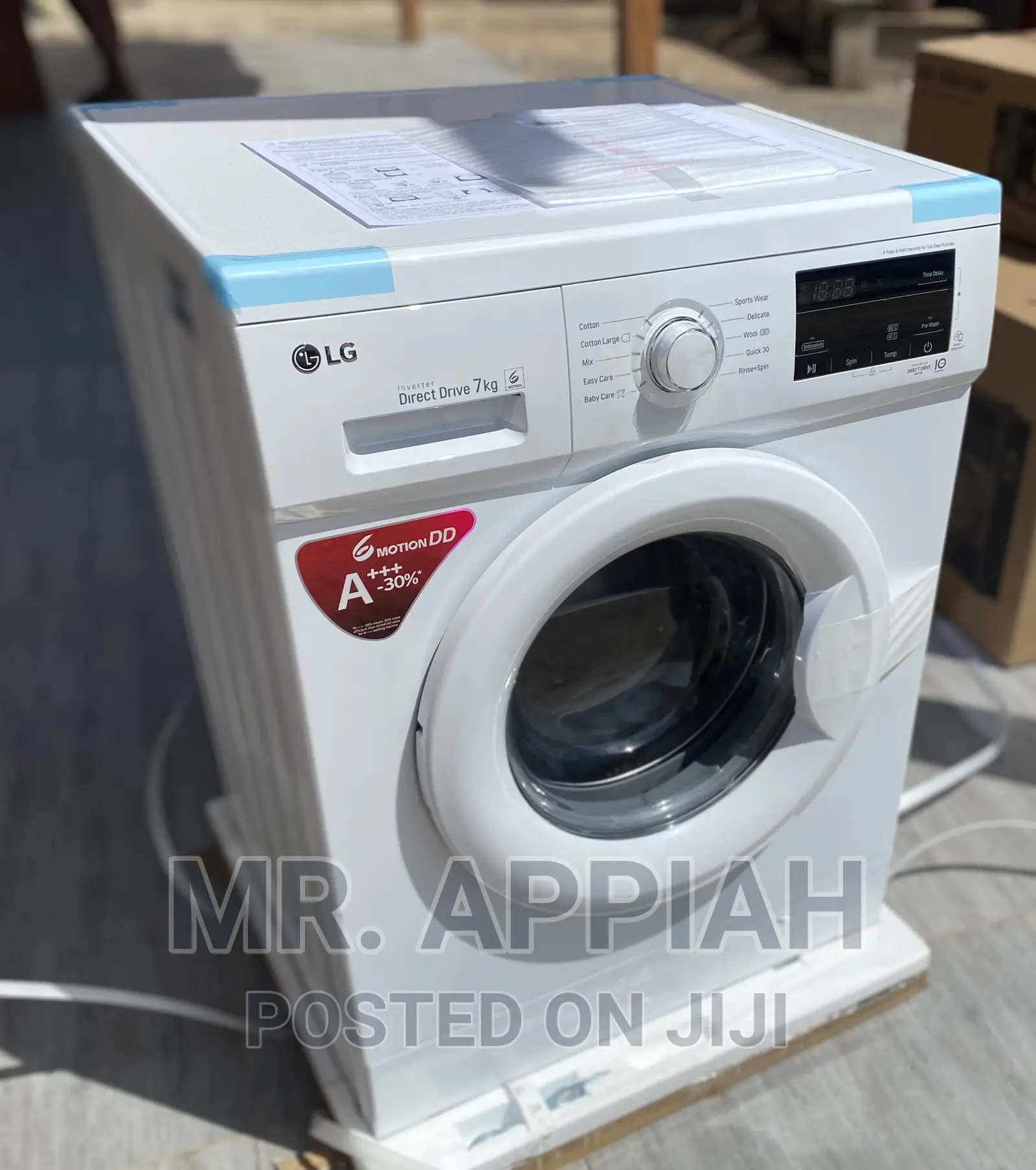 Fast and Effective LG 7kg Front Load Washer FH2J3QDNP0,