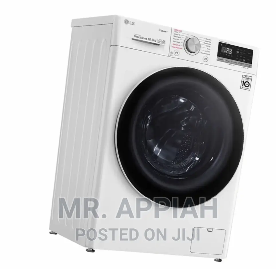 Fast and Effective LG 10.5kg Washingmachine F4V5RYP0W,White