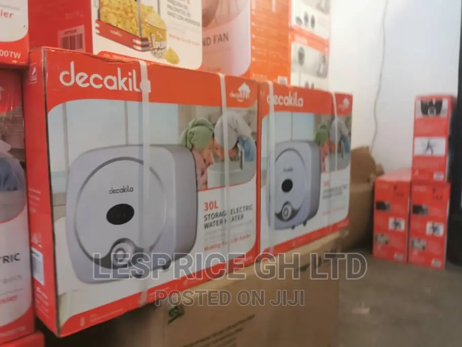 Decakila 30L Water Heater//Plastic Body