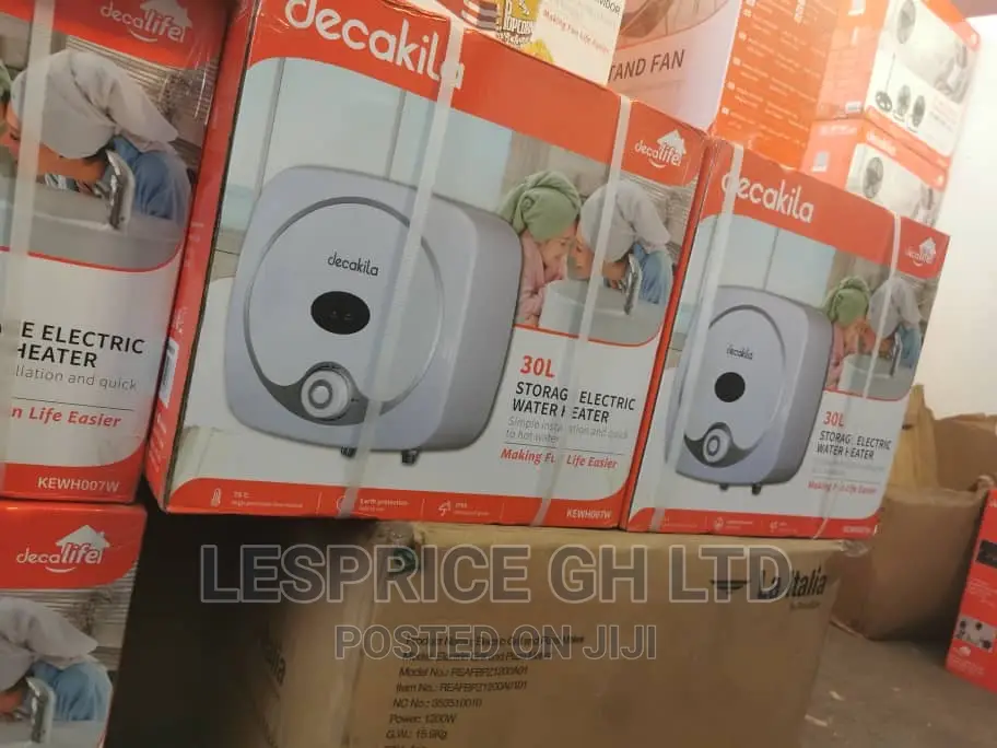 Decakila 30L Instant Power Water Heater