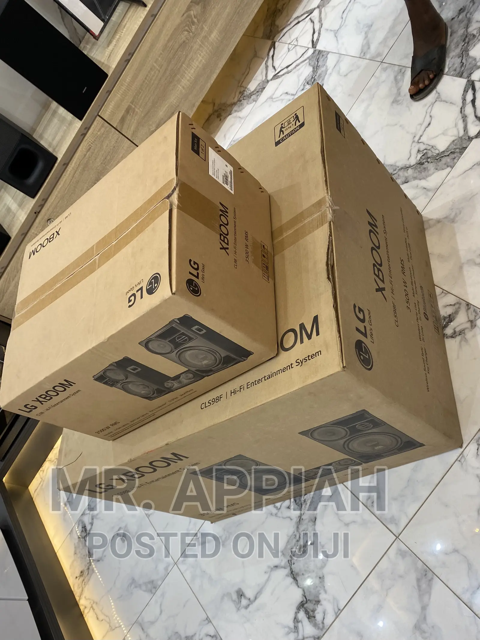 Fast and Effective LG CL98 Xboom Entertainment System.