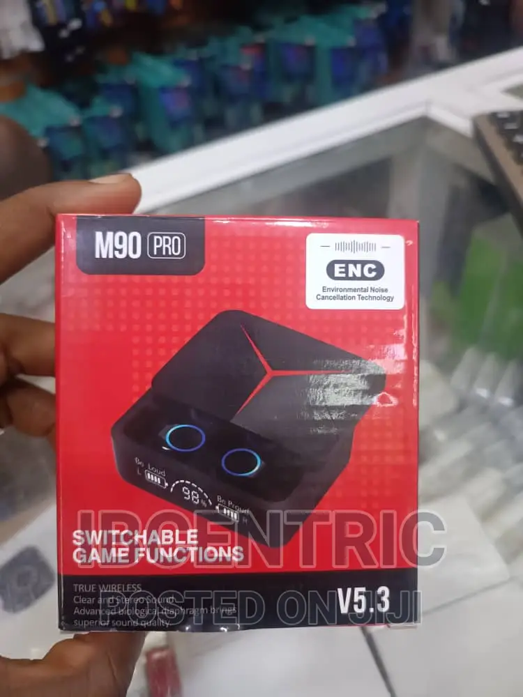 M90 Pro Wireless Gaming Earbuds With Power Bank