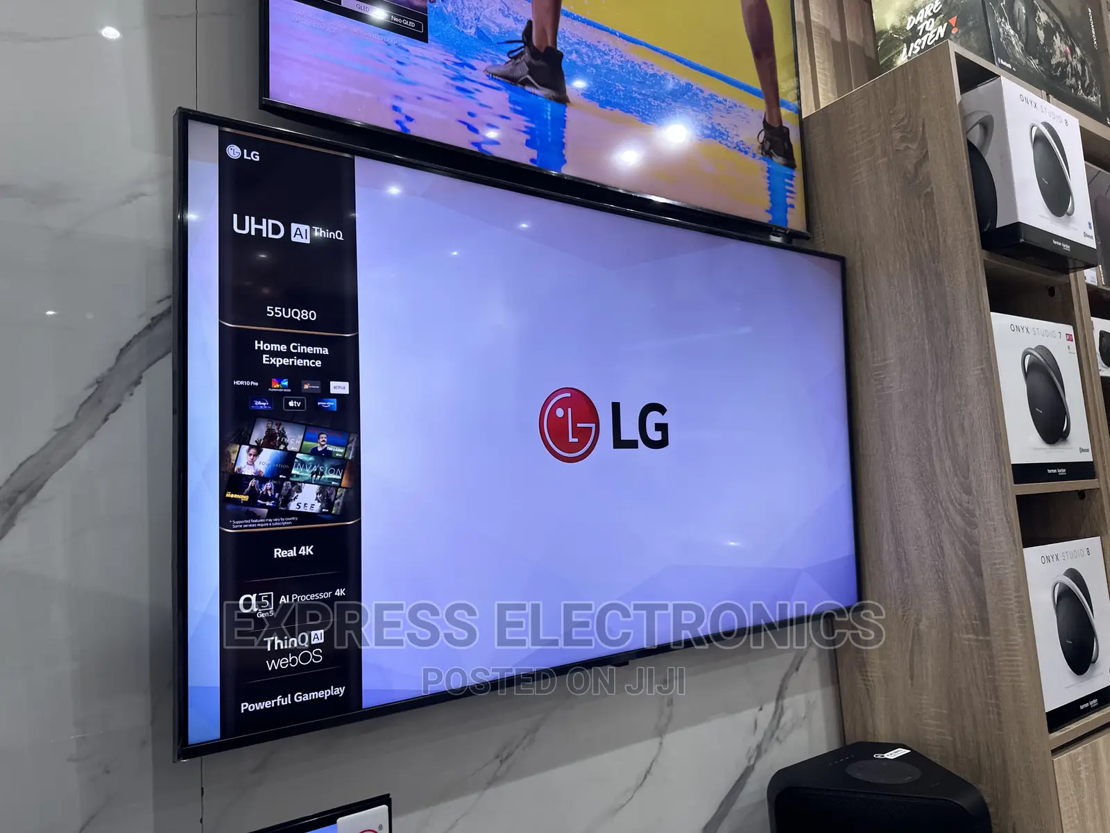 UHD Smart 55UQ80003 Super High Quality Display Lg Tv
