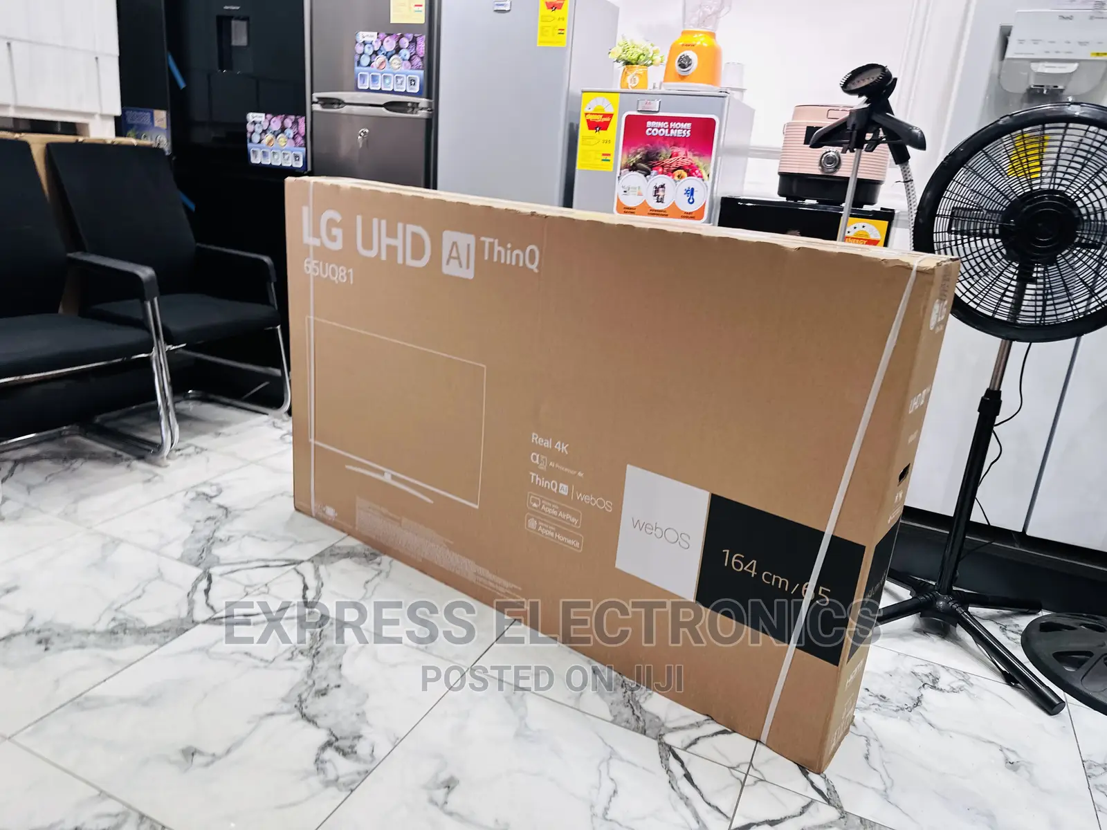Triluminos UHD Display Smart LG Tv  65UQ81003