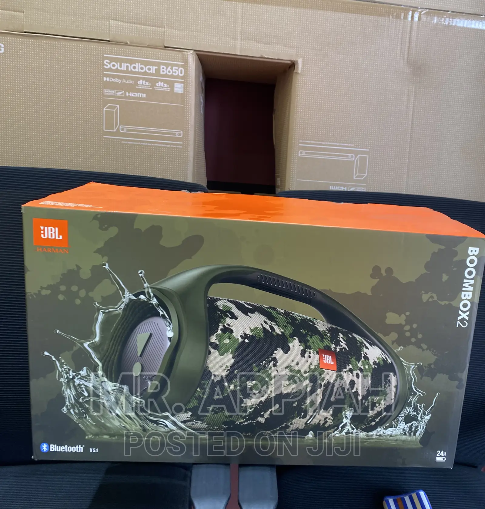 Fresh in Box  JBL Portable Bluetooth Speaker(Boombox 2) 