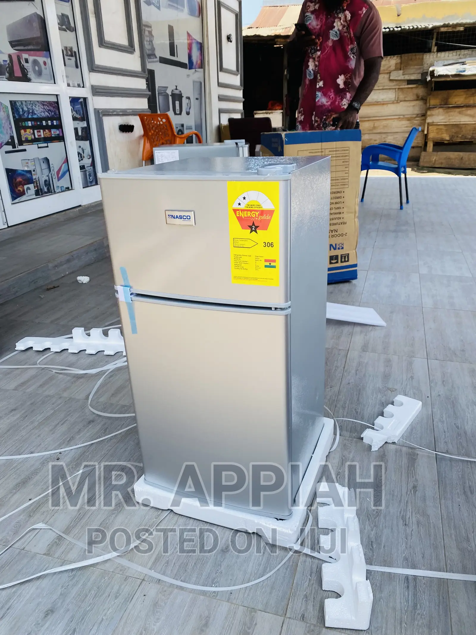 Fast and Effective Nasco Nasf2-10fl Double Door Fridge.