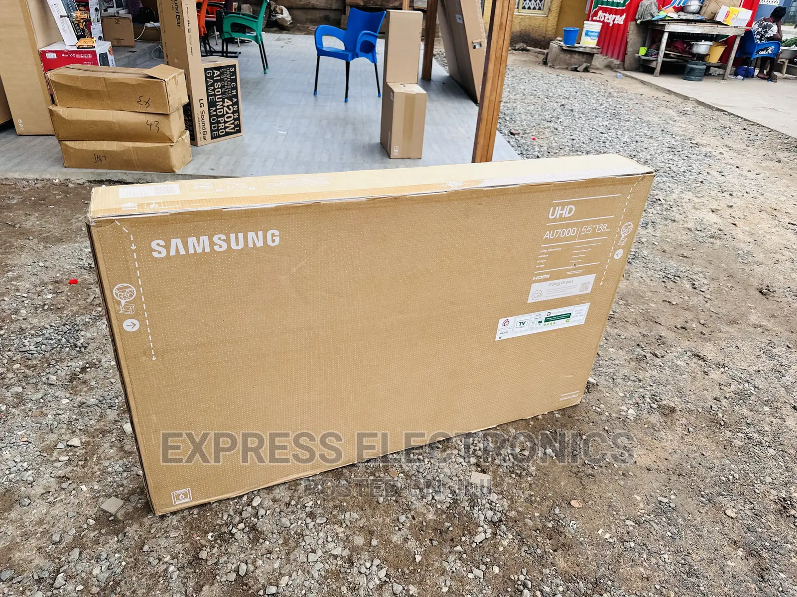 Samsung Range of Quantum Uhd Smart 55”Bu8000 Tv