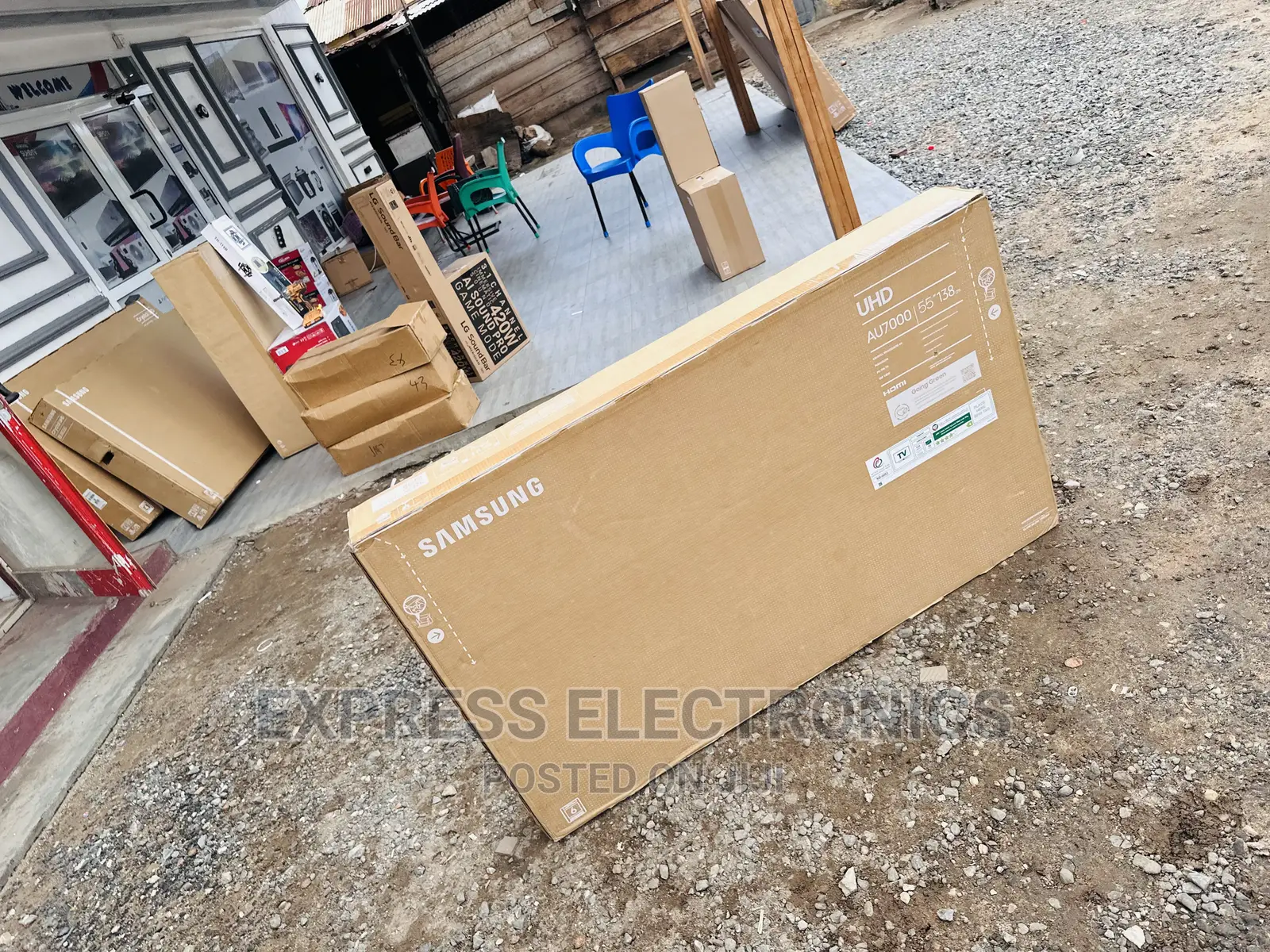 Tough and Durable Samsung Uhd Smart 55”Bu8000 Tv