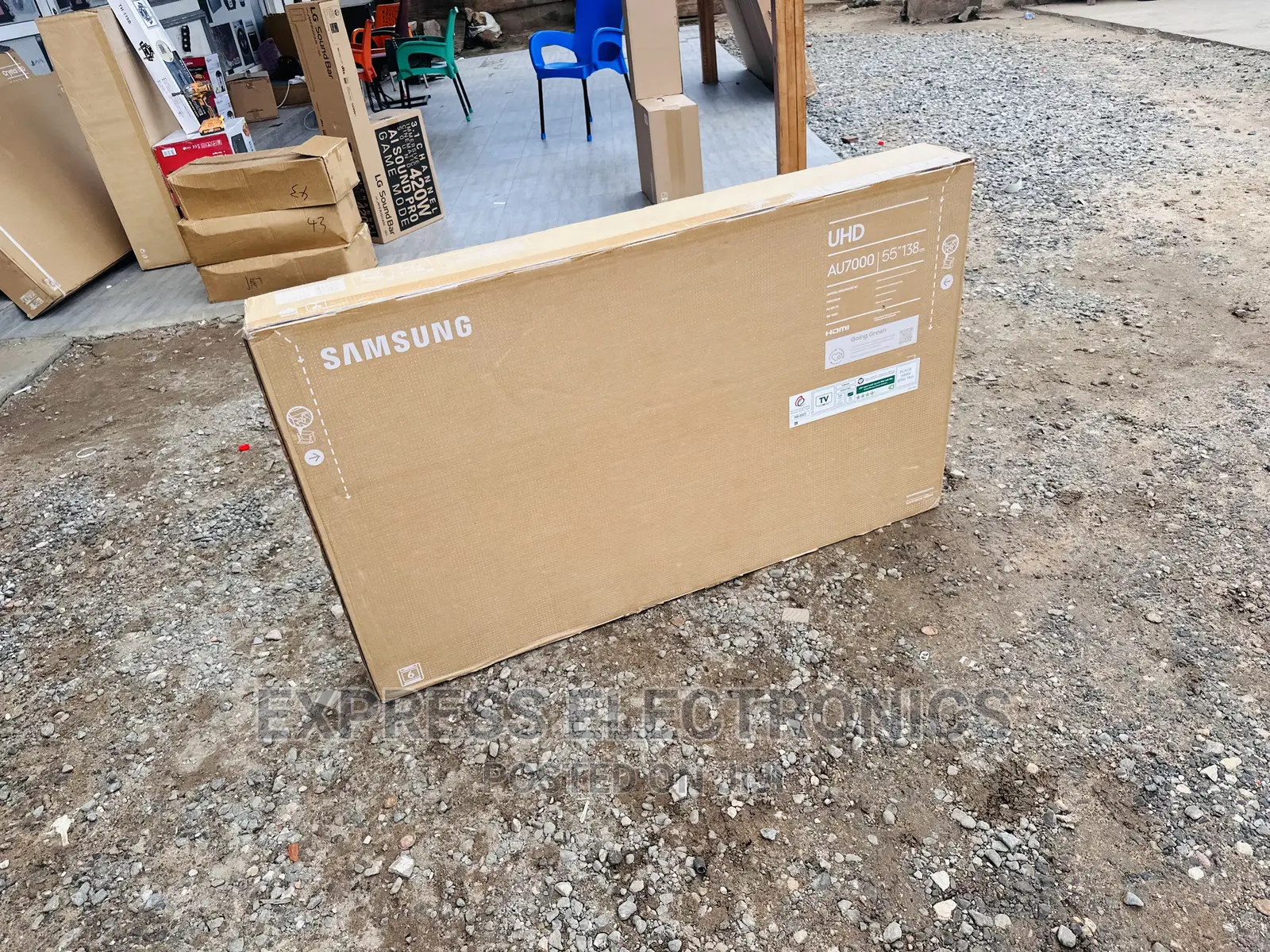 Tough and Durable Samsung Uhd Smart 55”Bu8000 Tv