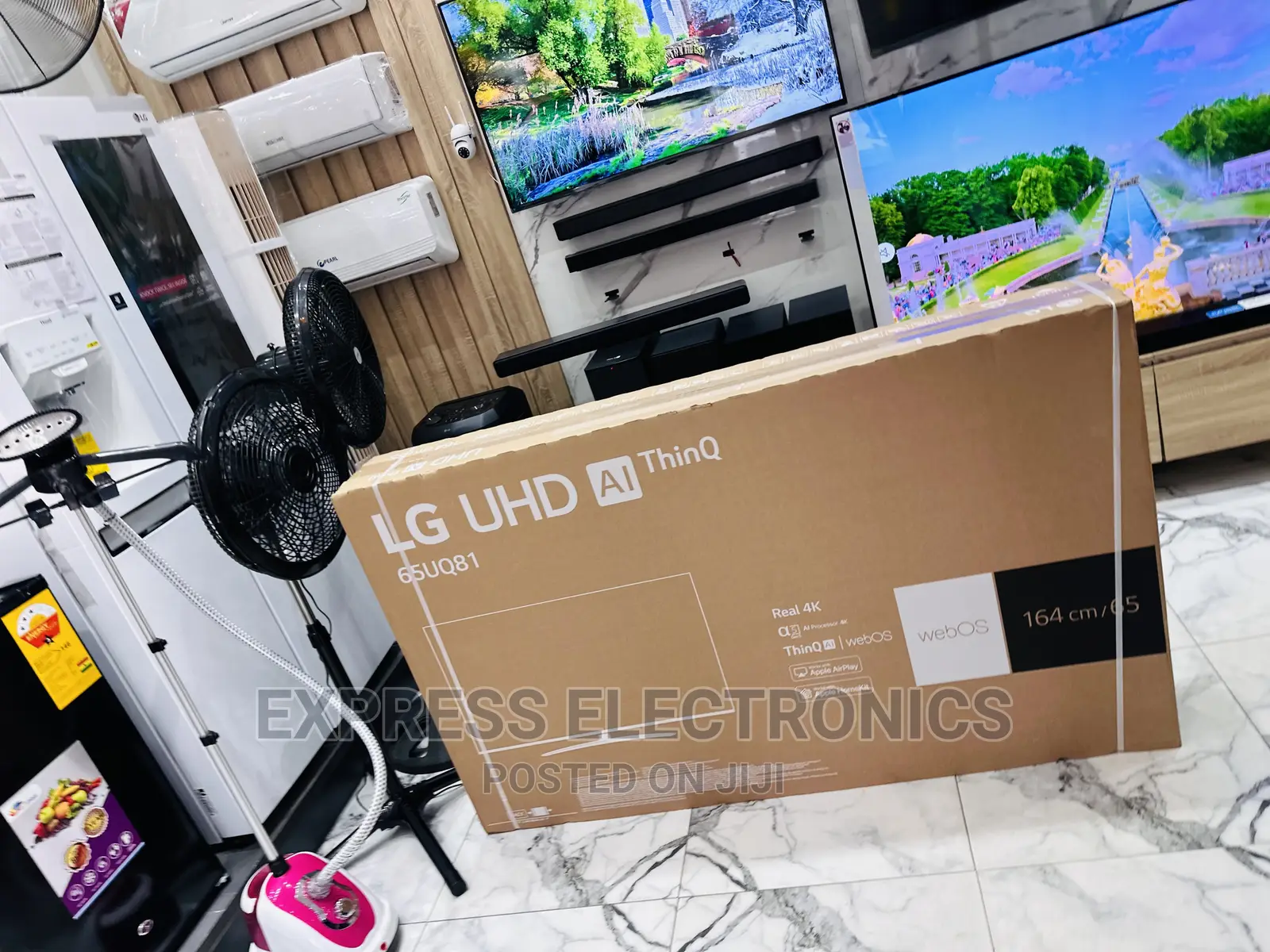 LG Range of Quantum Display UHD Smart 65”Uq81000