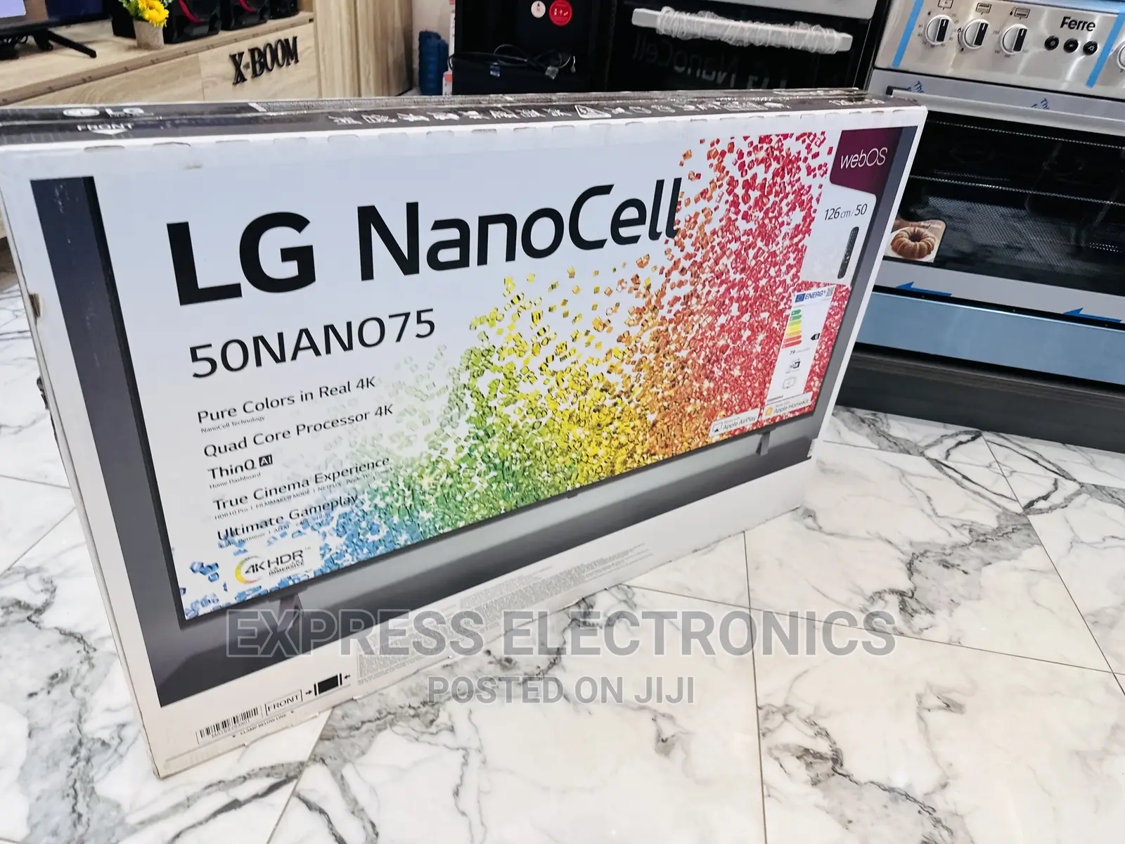 UHD Smart Lg Nanocell 50”Nano75 Tv Glossy