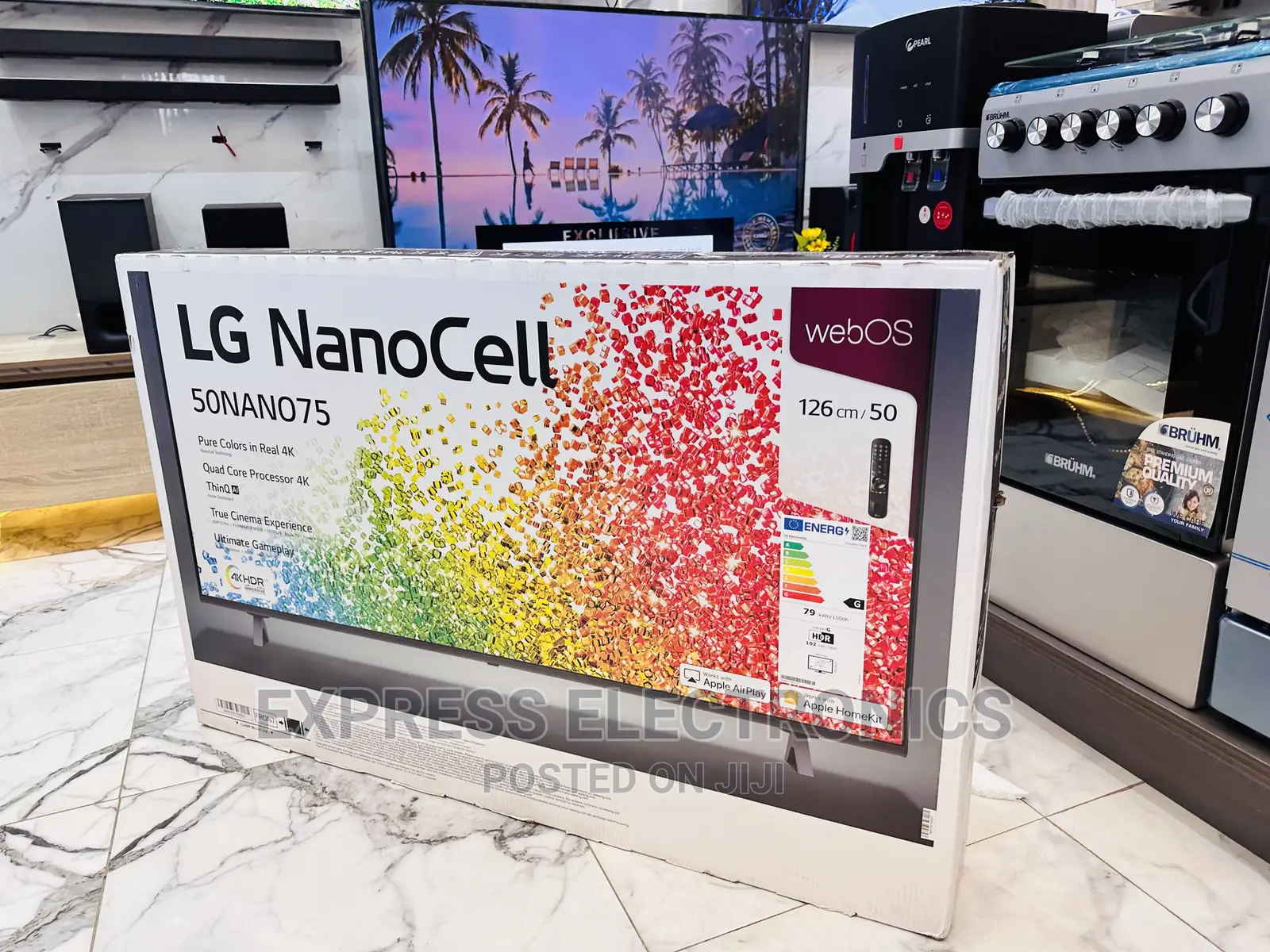 UHD Smart Lg Nanocell 50”Nano75 Tv Glossy