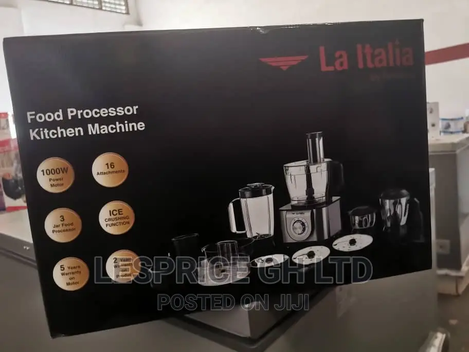 Highly Recommended ~Italia Food Processor