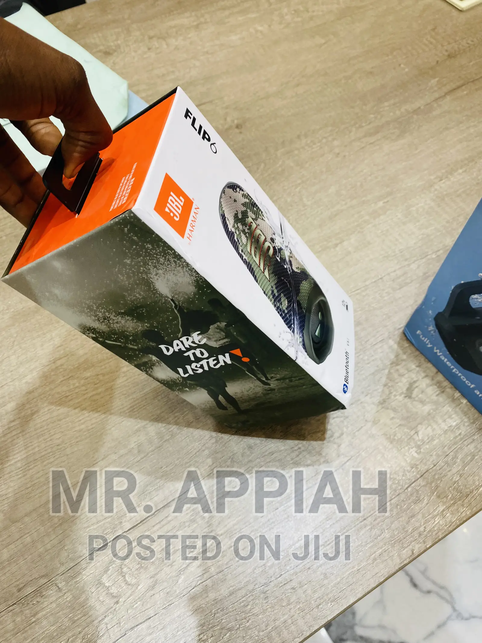 Unique Design JBL Flip 6 Bluetooth Speaker(Army).