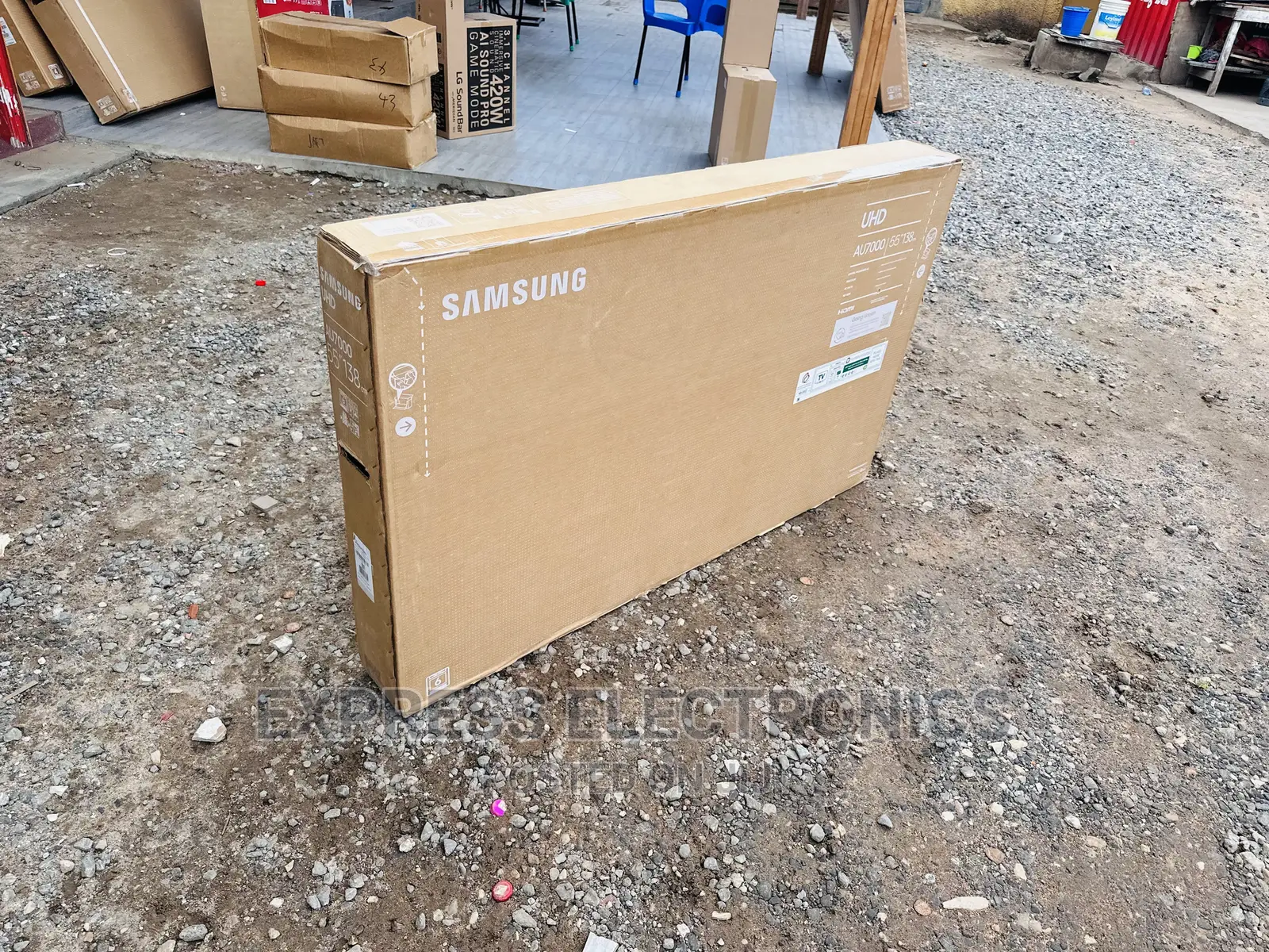 Quality Yet Affordable Samsung UHD Smart 55”Bu8000 Tv 