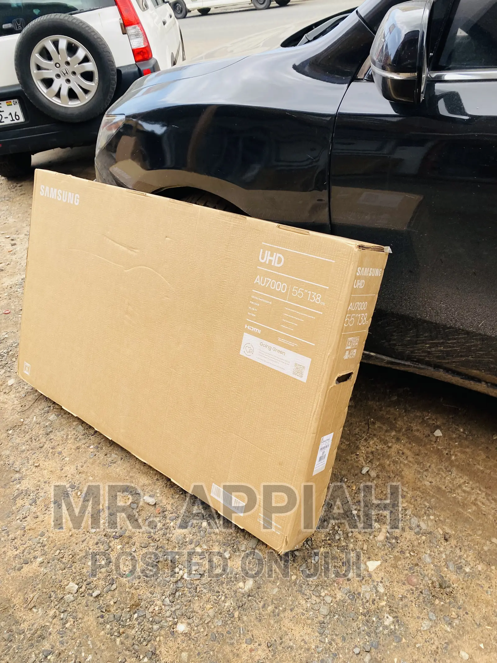 Edgeless Frame Samsung 55 Inch Crystal Uhd Tv(55bu8000)