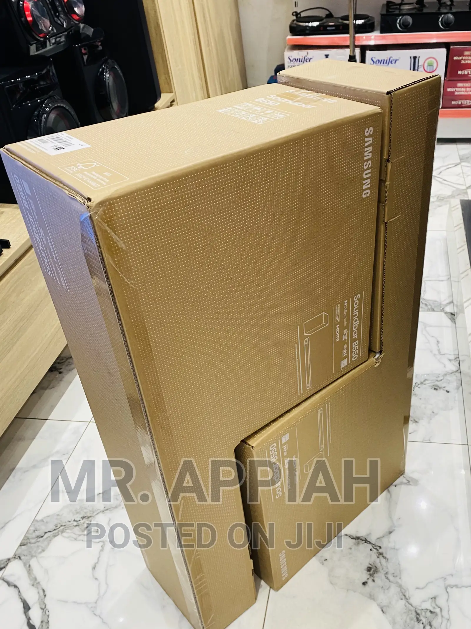 Samsung B550 Sound Bar With Heavy Sound Quality(Black).
