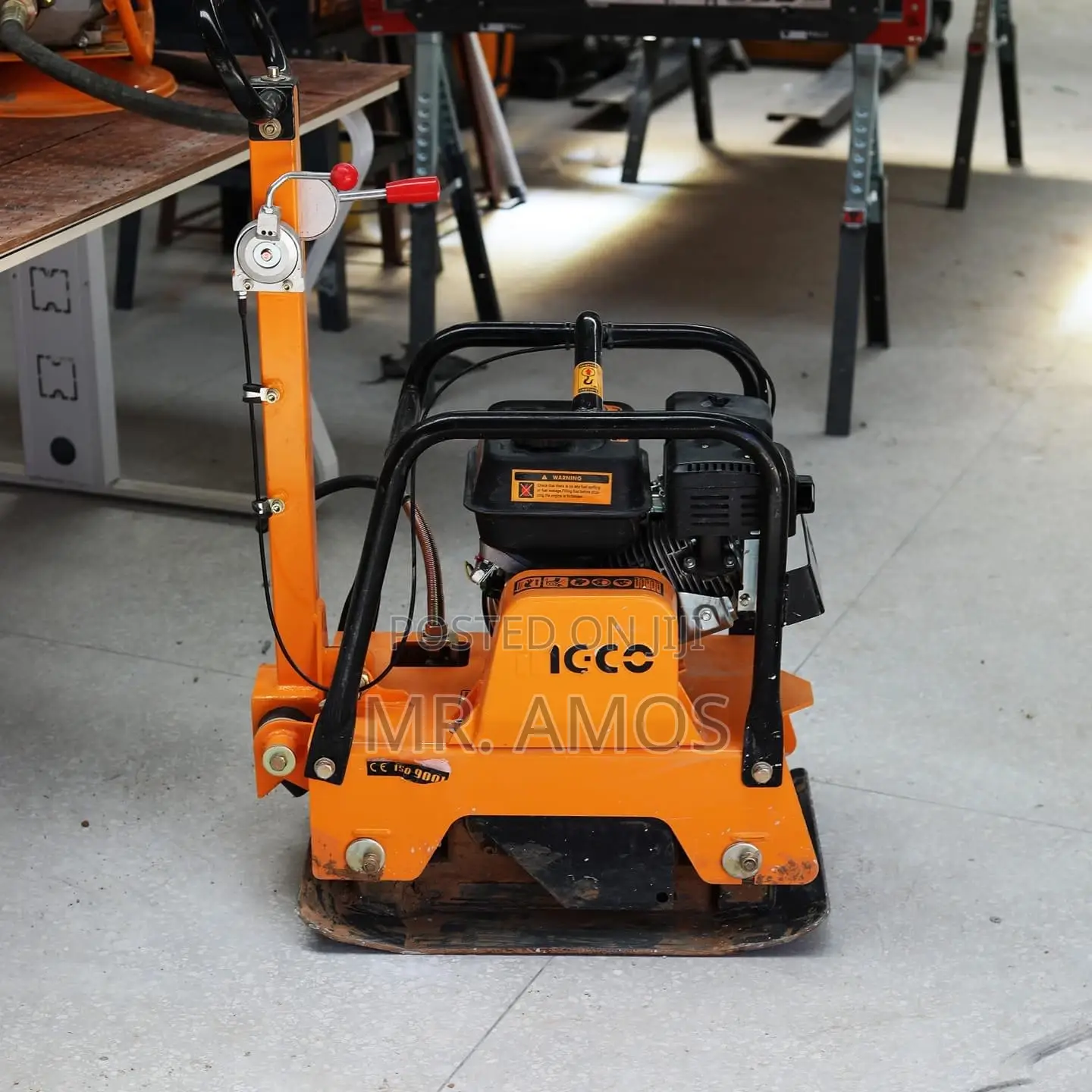 160kg 9.0hp Forward/Backward Plate Compactor - Gcp160-2