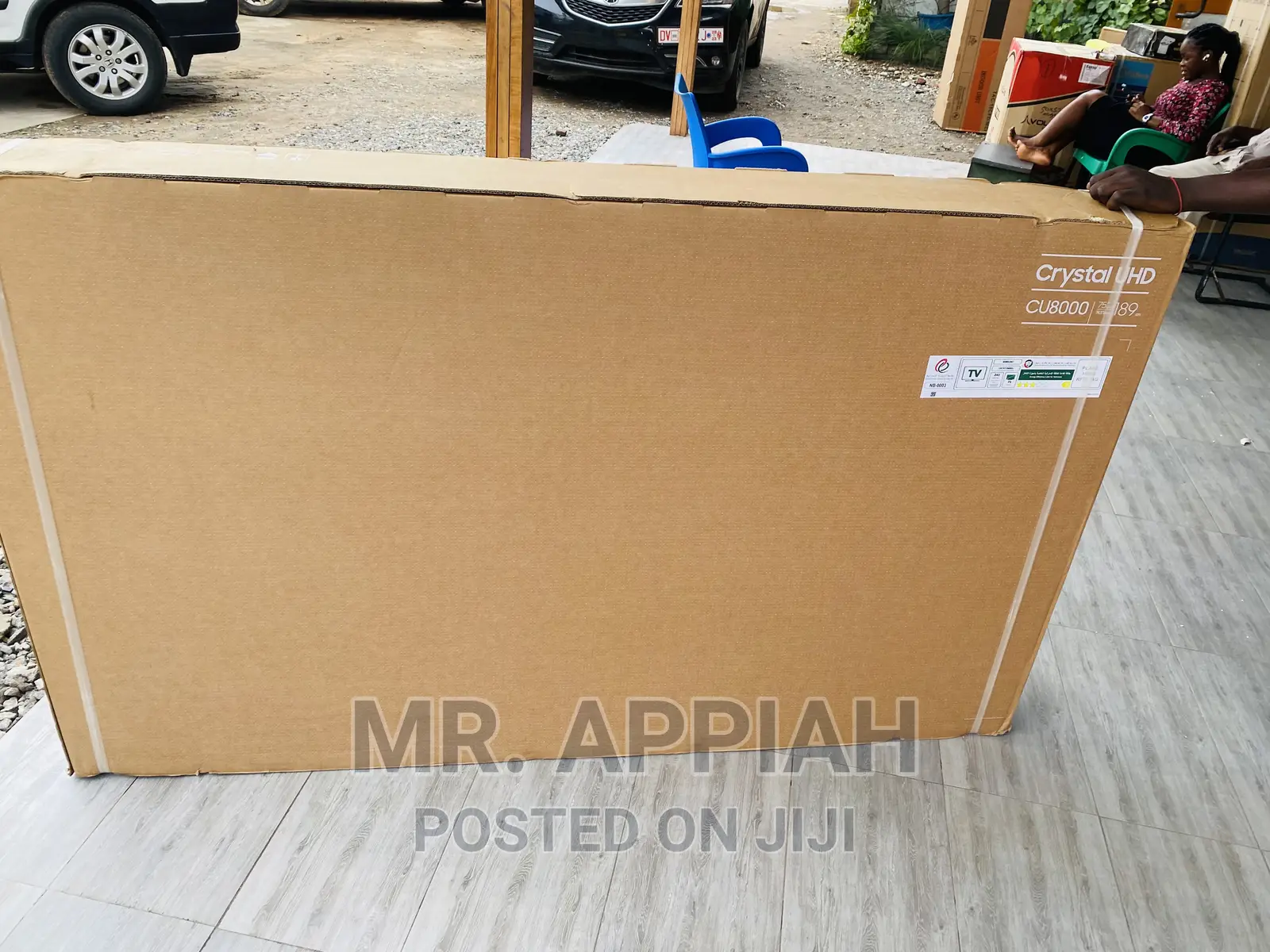 Rich Samsung 75 Inch Crystal Uhd Smart Tv(75cu8000).