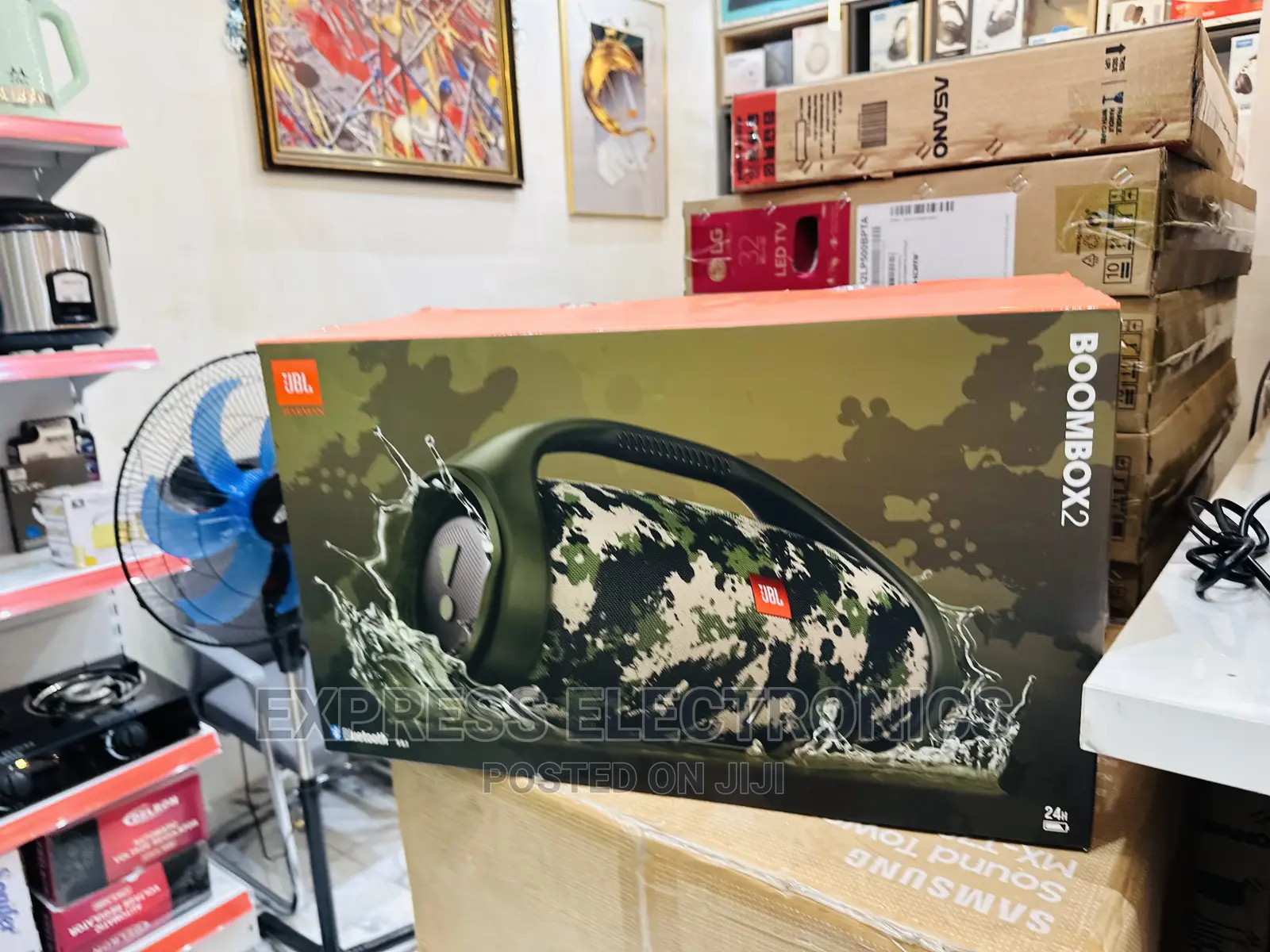 Eco Friendly Packaging Sleek JBL Boombox 2