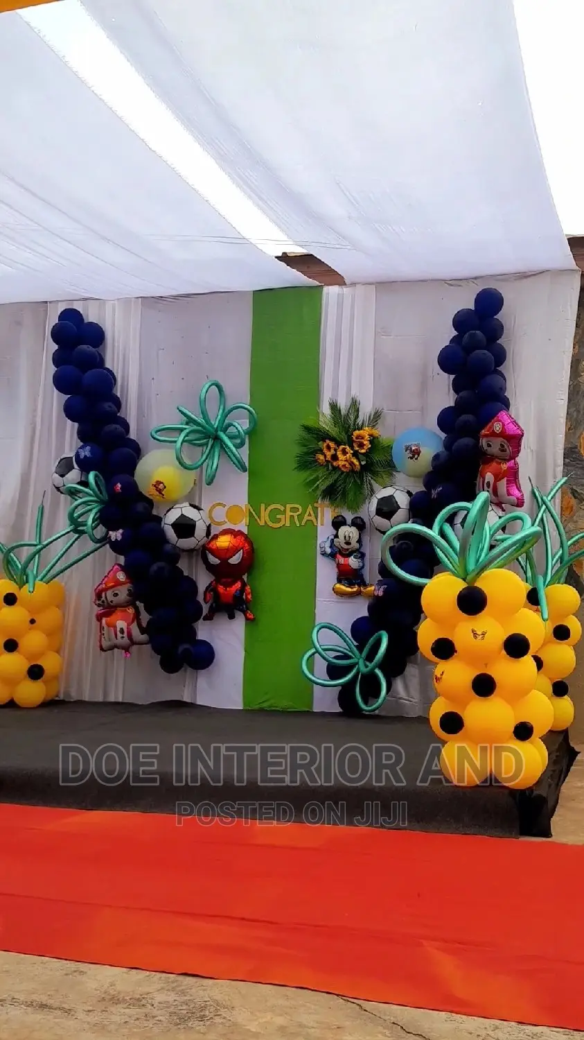 Children Graduation or Birthday Backdrop