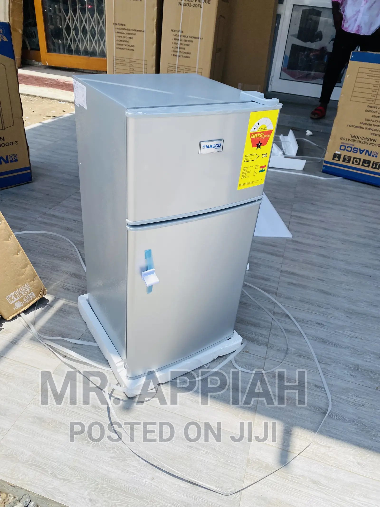 Elegant Design Nasco 2 Door Table Top Fridge Nasf2-10fl