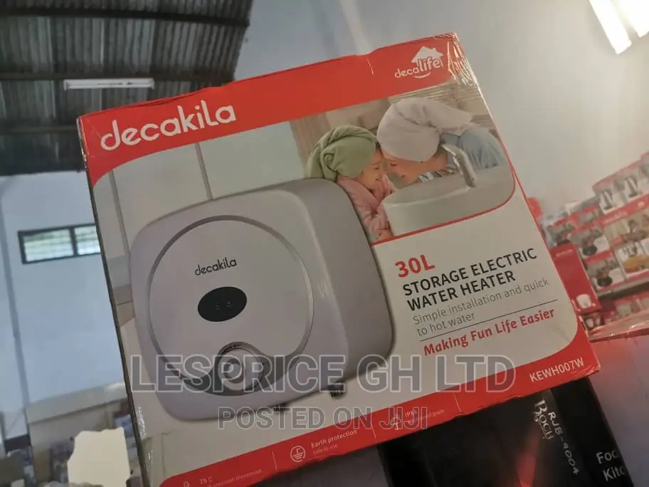 Very Safe~Decakila 30L Electric Water Heater