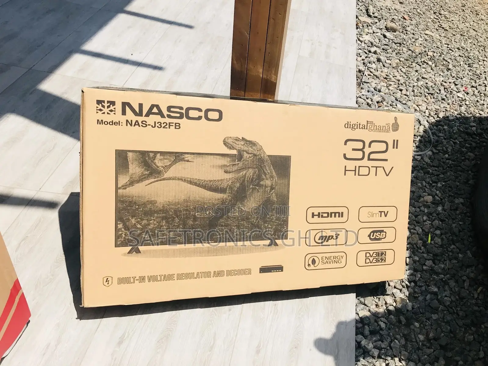 32 Inches LED Glossy Digital Satellite Nasco Tv