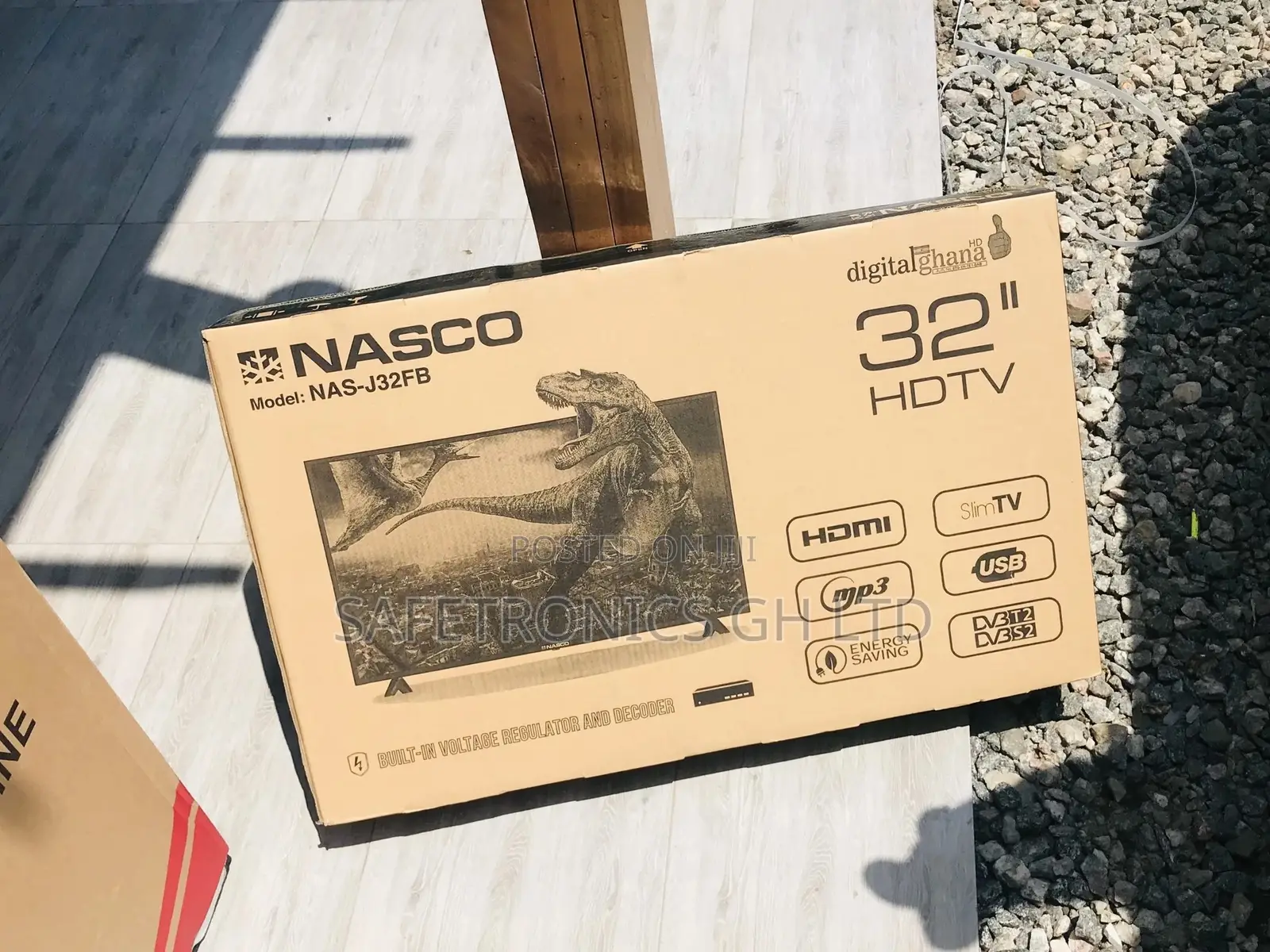 Durable Nasco Glossy LED Digital Satellite 32 Inches