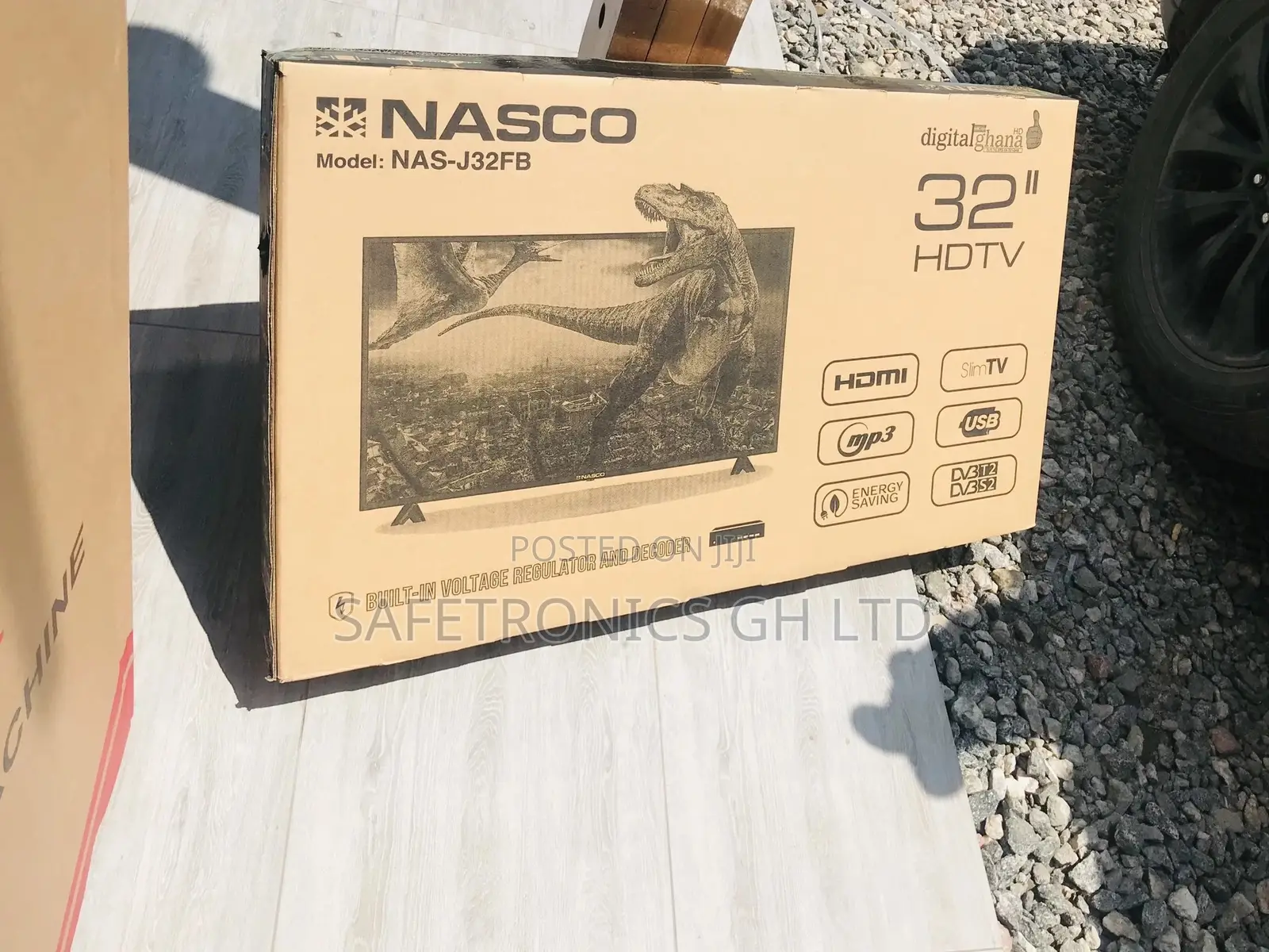 Durable Nasco Glossy LED Digital Satellite 32 Inches