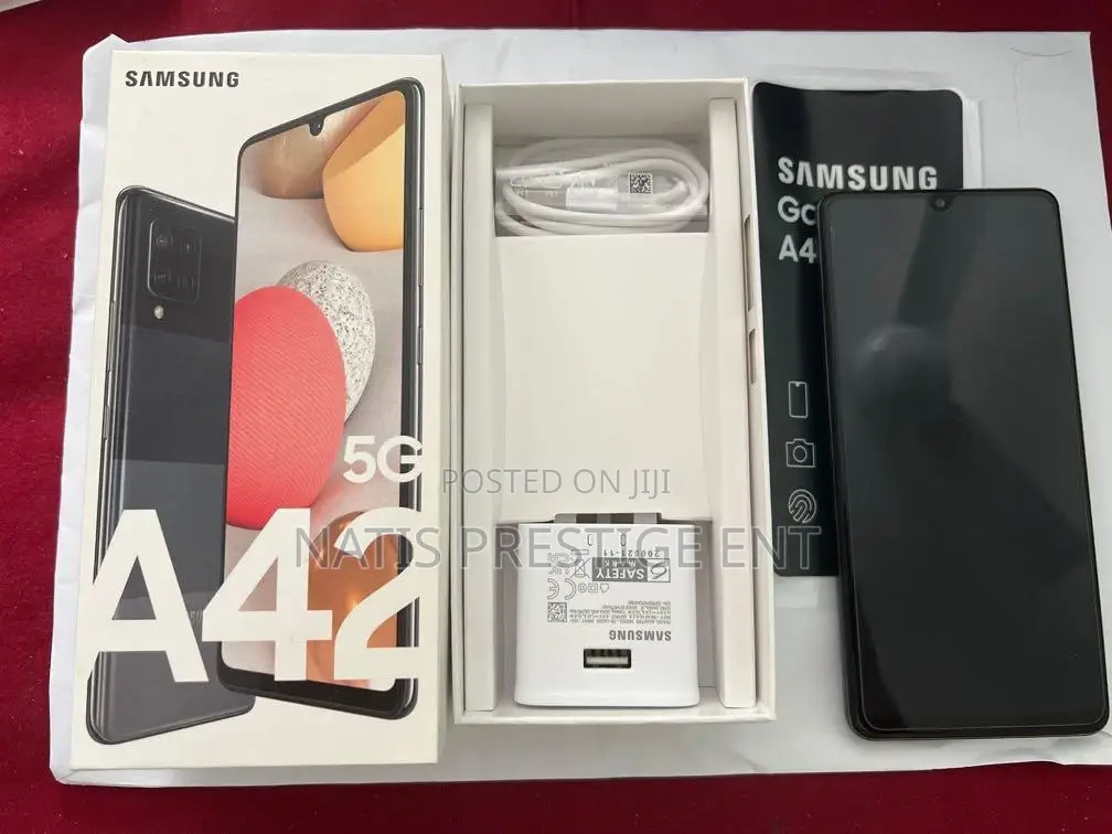 New Samsung Galaxy A42 5G 128 GB Black