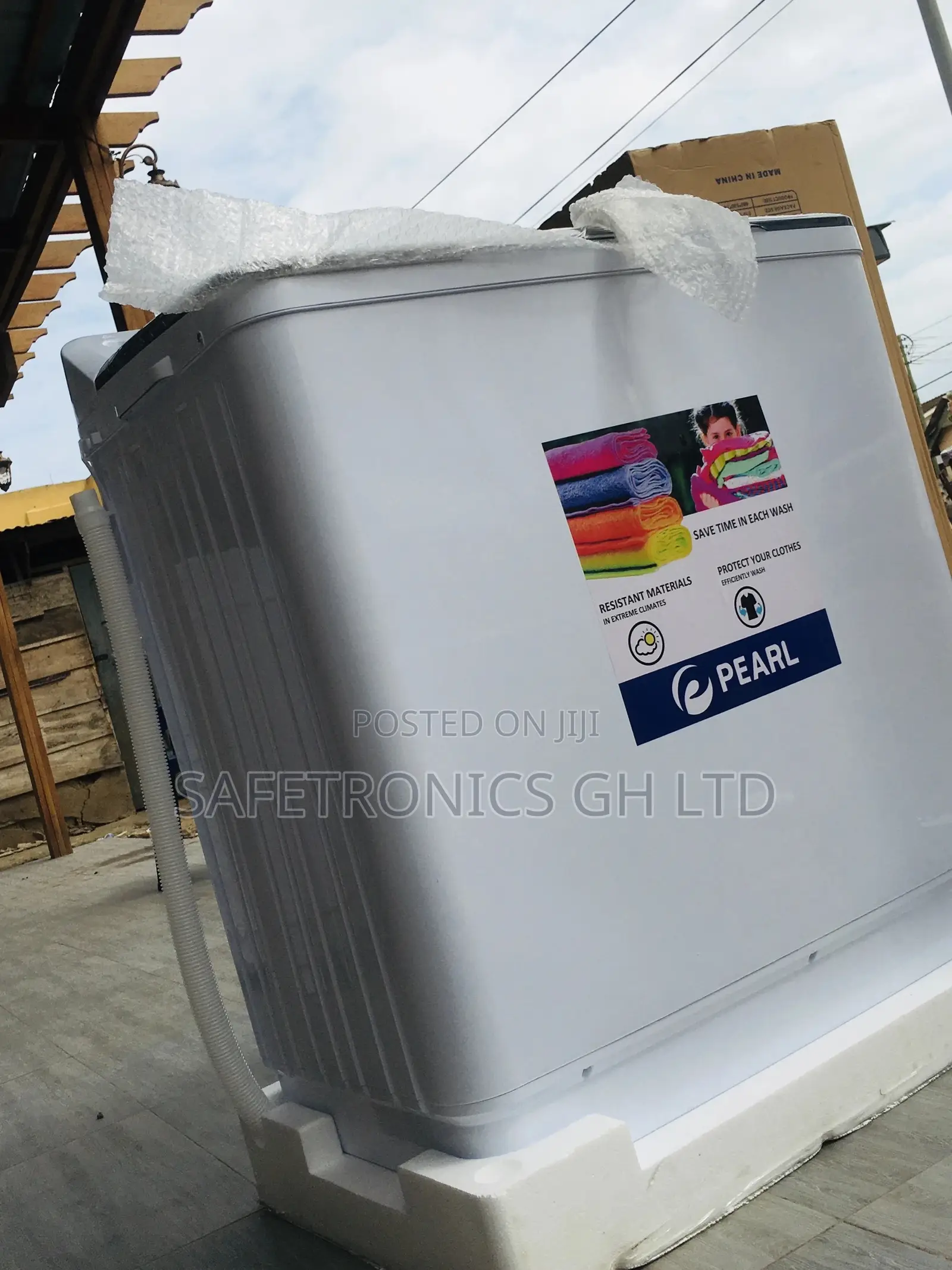 Pearl Washingmachine Essential Semiautomatic 12kg Topload