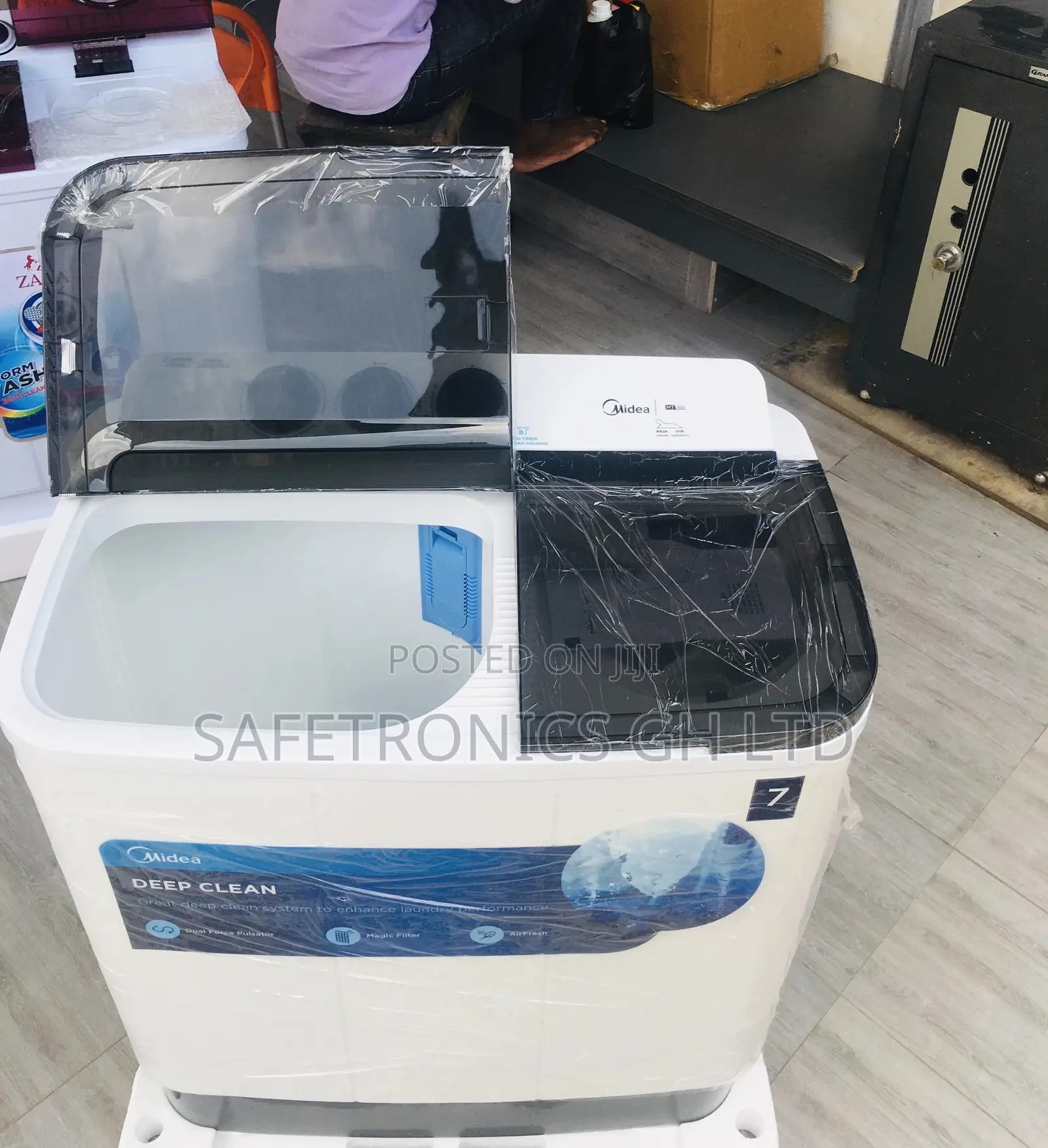 Stocked Midea Washingmachine Topload Semiautomatic 7kg 
