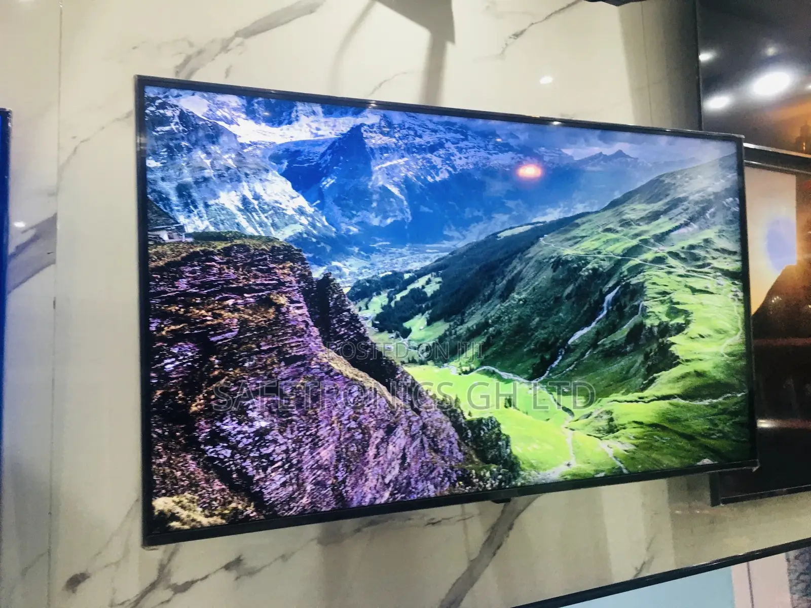 Led Real Crystal Bu80 Samsung 55 Inches Glossy Smart Tv