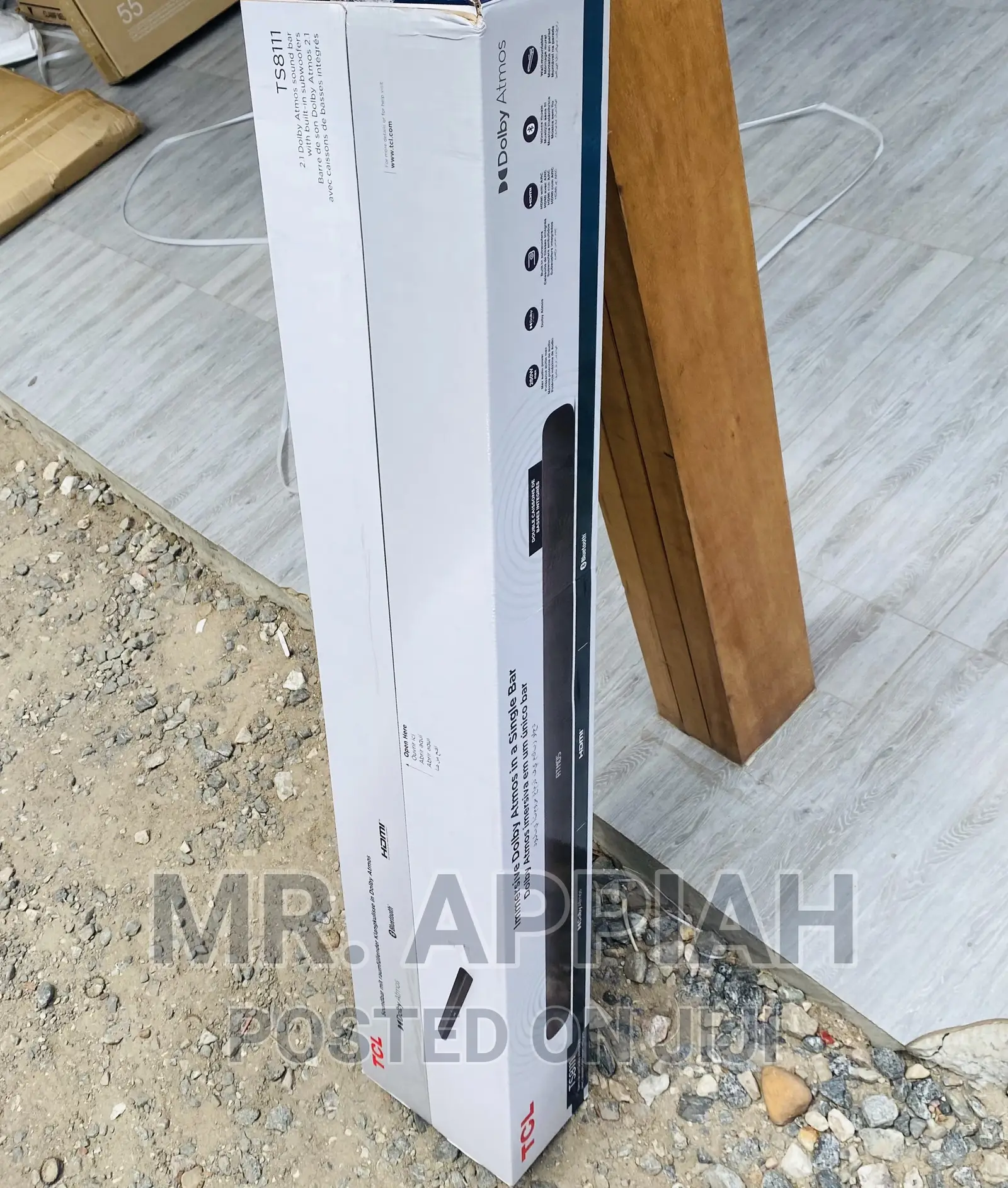 High Performance TCL 2.1ch TS8111 Sound Bar(Black) 