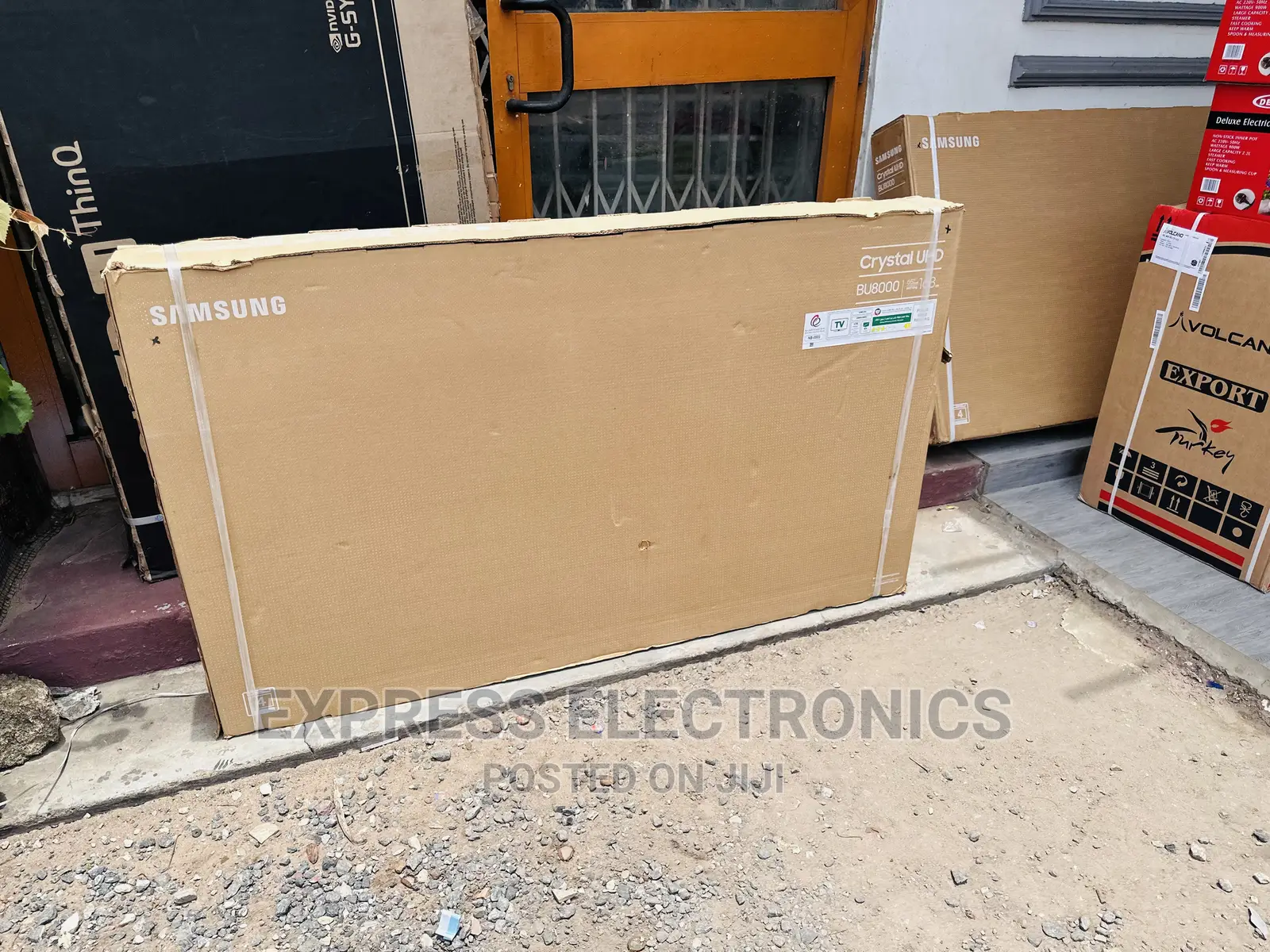 Voice Assistant Samsung UHD Smart 65”Bu8000 Tv 
