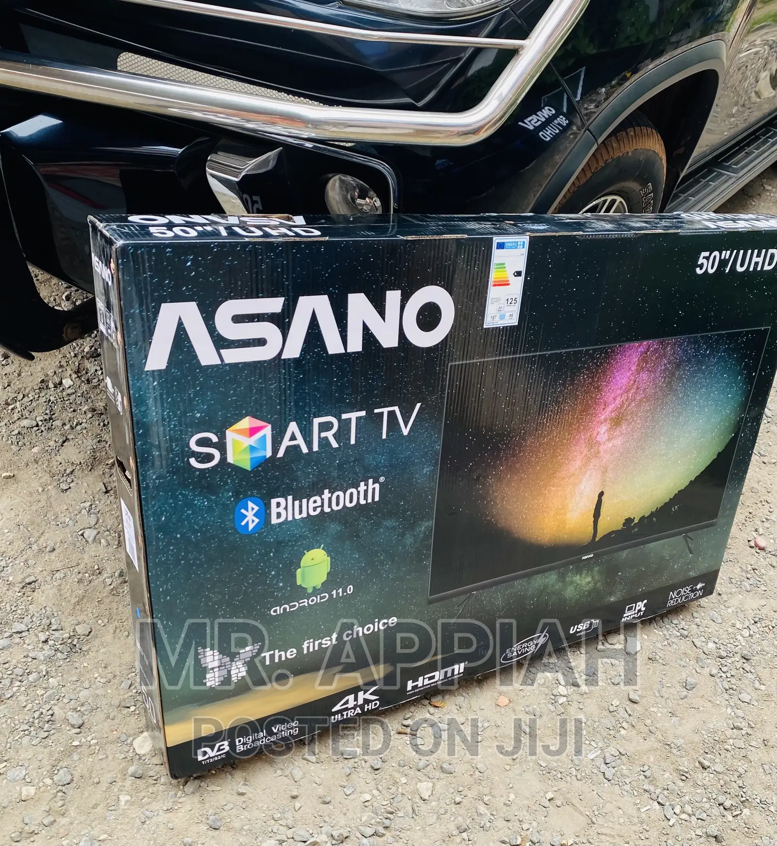 Friendly Budget Asano Smart Uhd Bluetooth Tv(50”)Black
