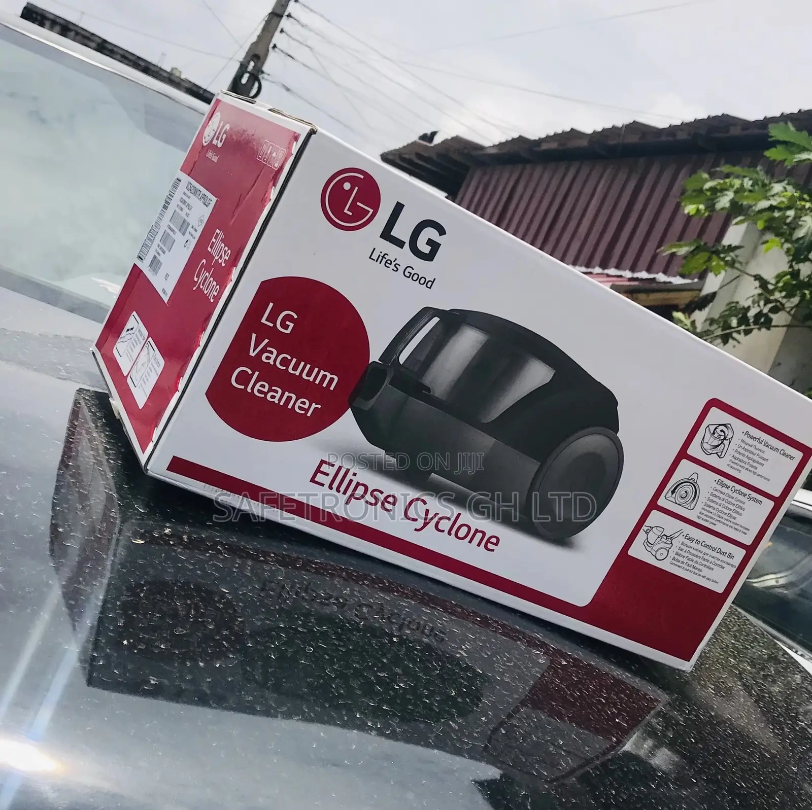 Get Discount on Red/White Vacuum Cleaner Lg 2000W
