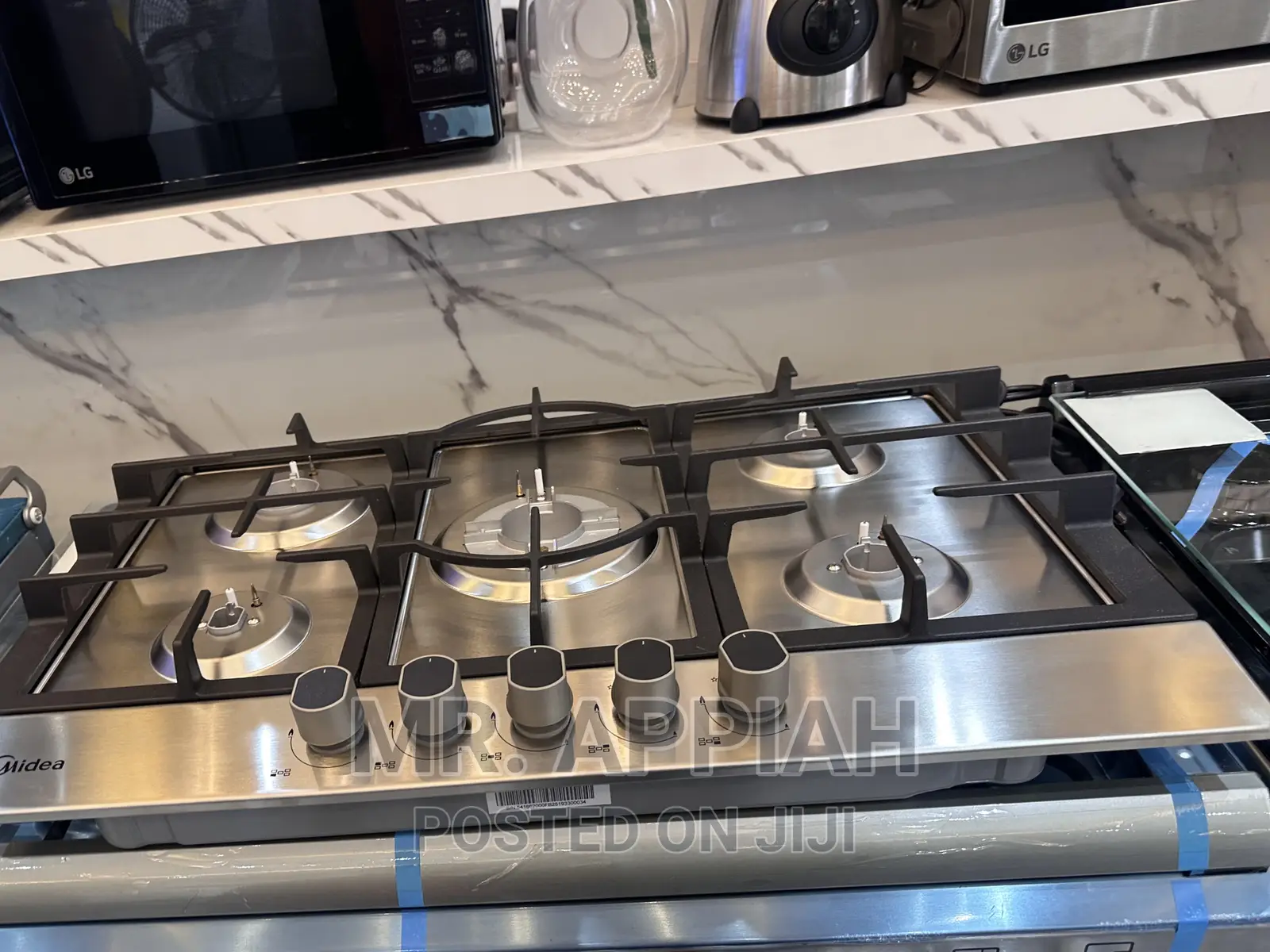 Durable and Latest Midea 5 Gas Cooker Hob 90g50me005-Sft.