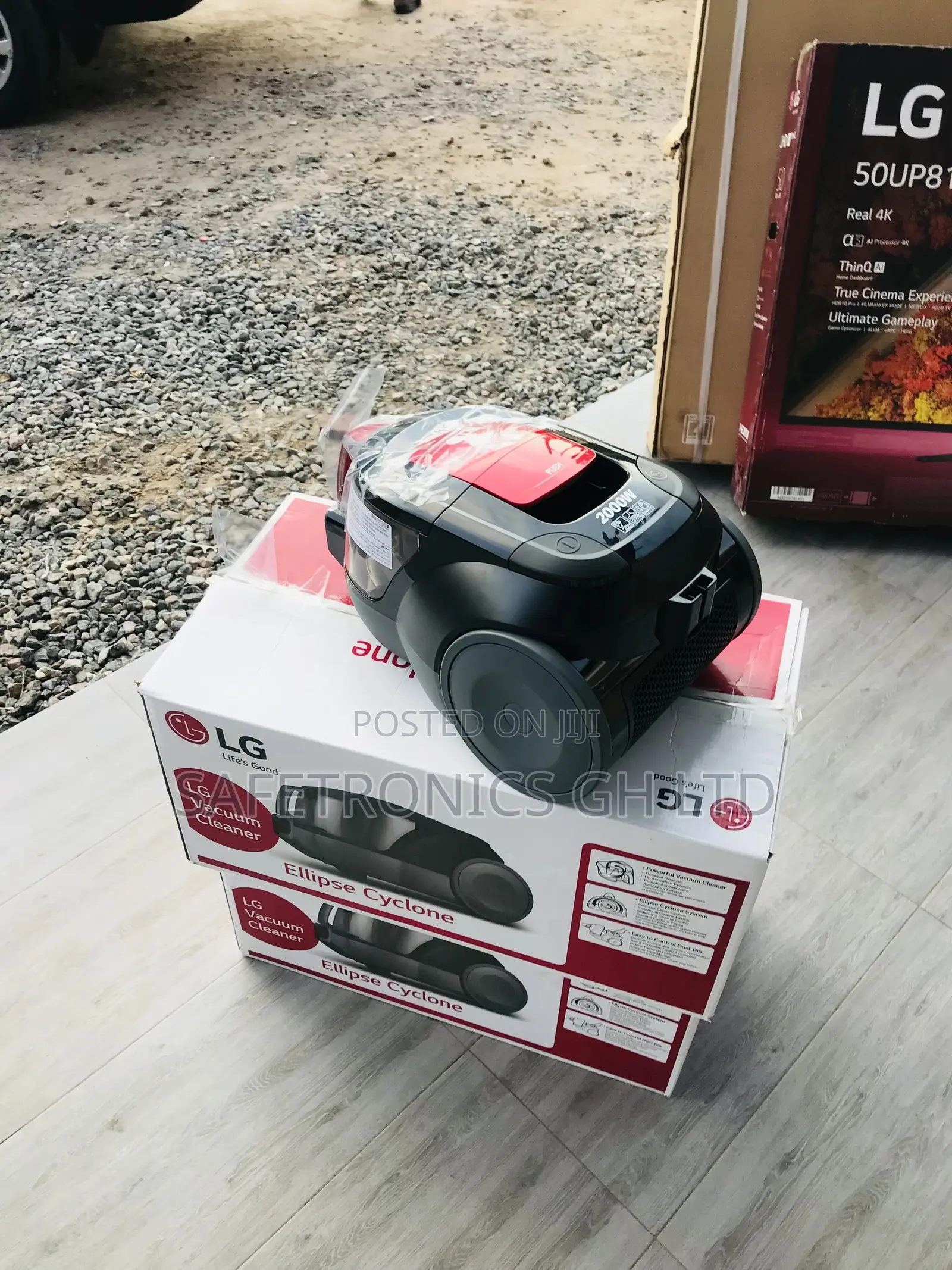 Authentic Red/White Vacuum Cleaner VC5420NNTR Lg