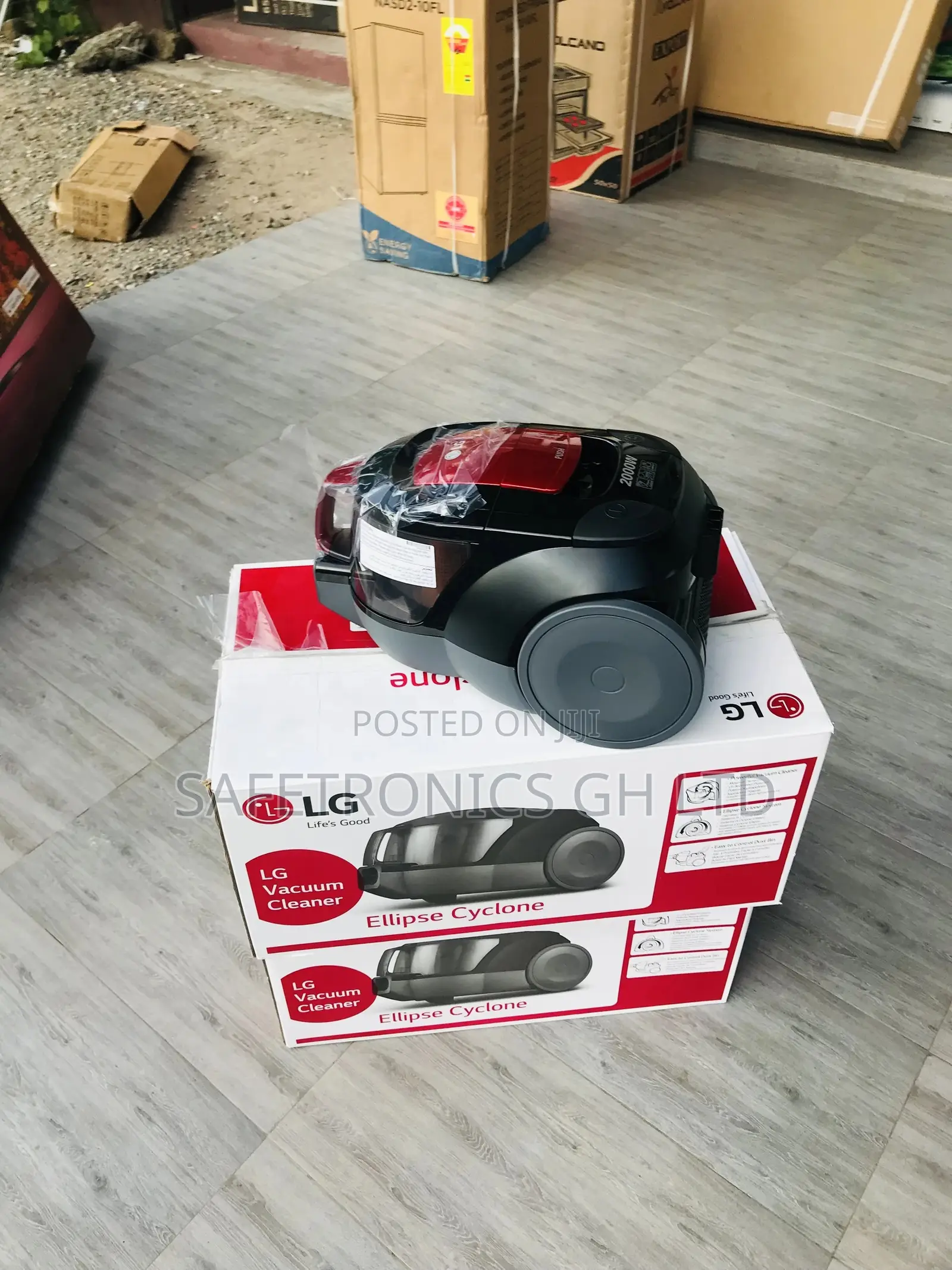 Electric Vacuum Cleaner  Lg Red/White VC5420NNTR 2000W