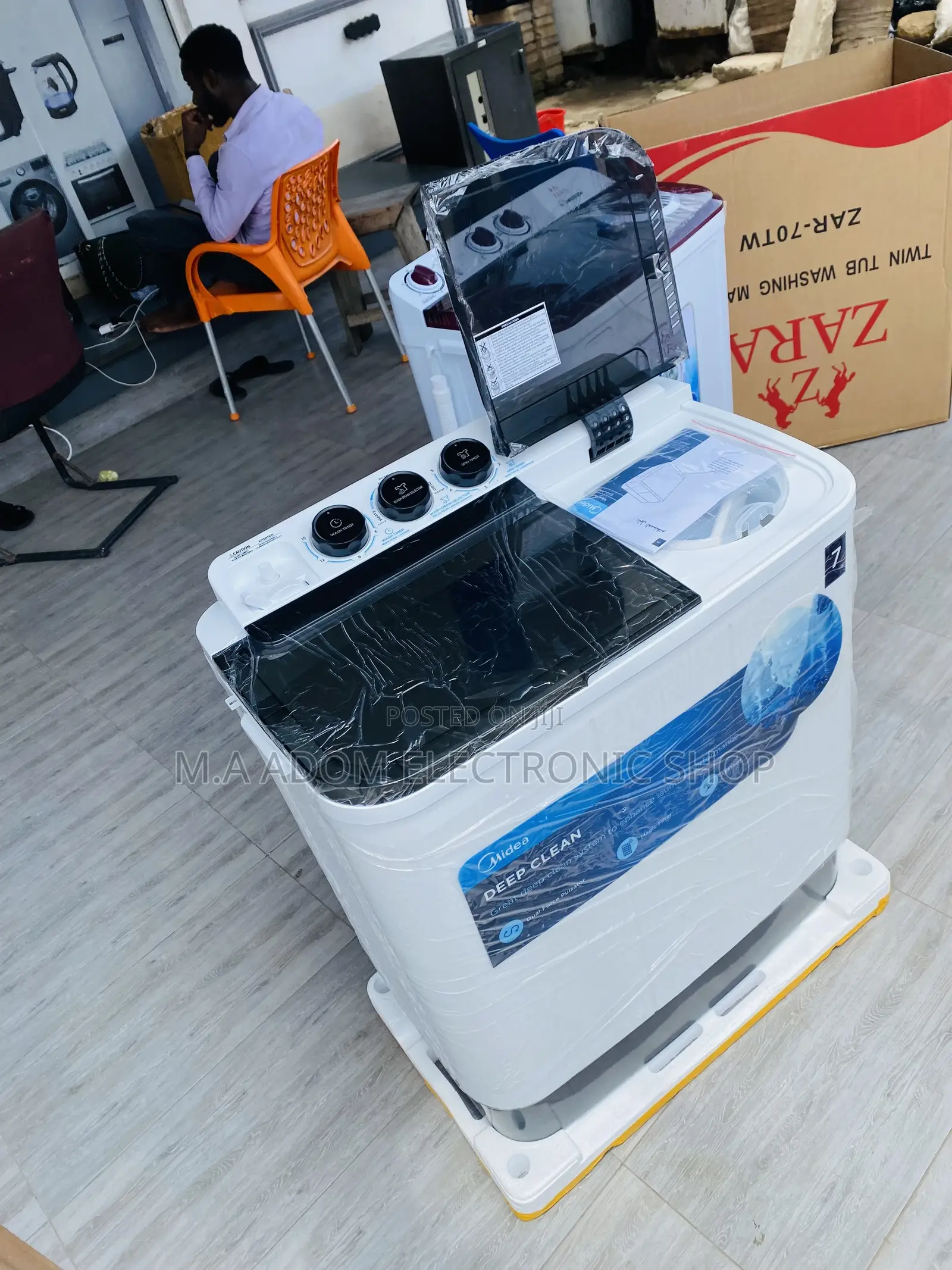 Fast and Reliable Midea 7kg Top Load Washing Machine 