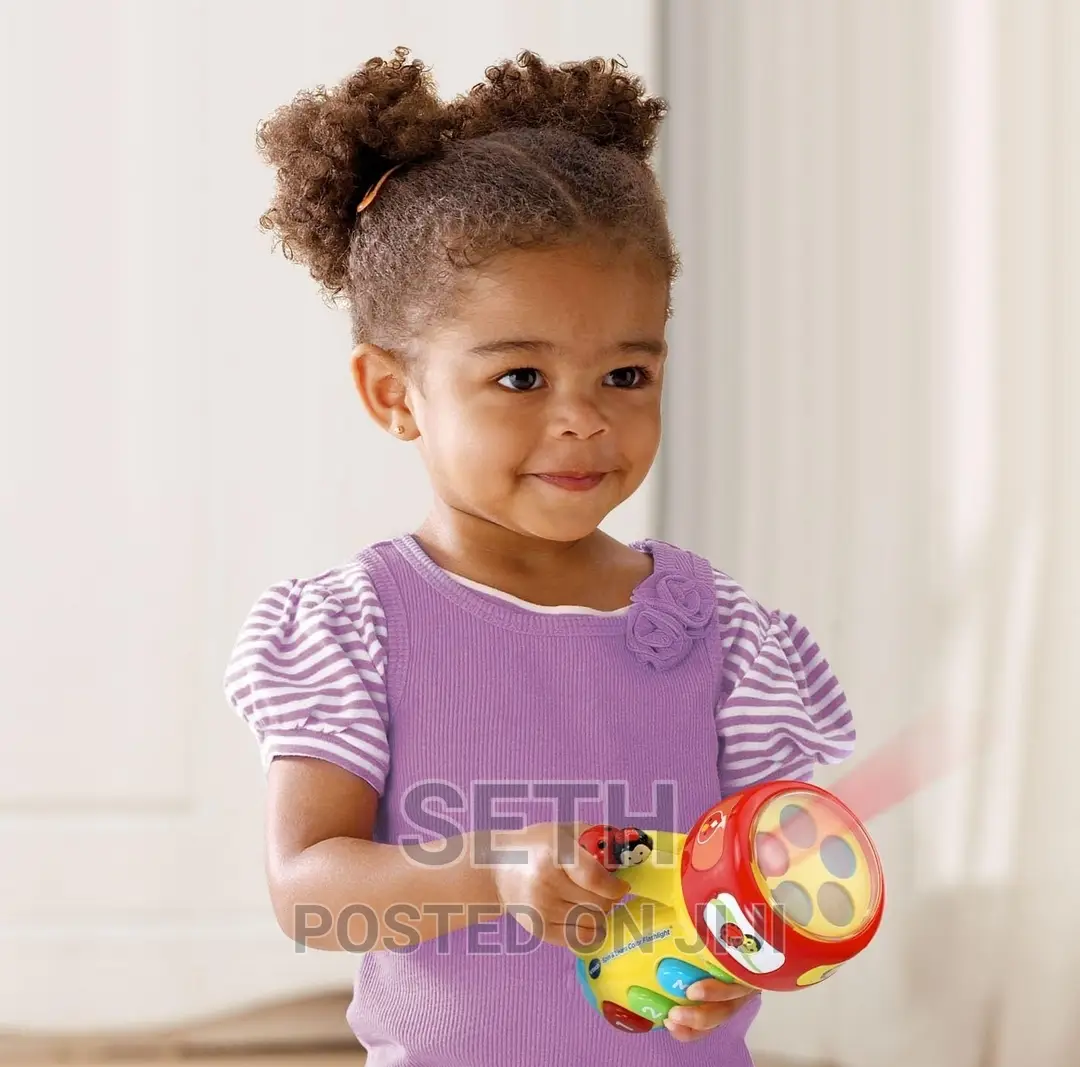 Children Kids Vtech Spin and Learn Color Flashlight